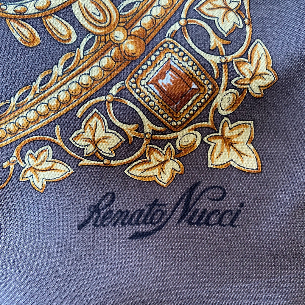 Renato Nucci Modern Silk Scarf