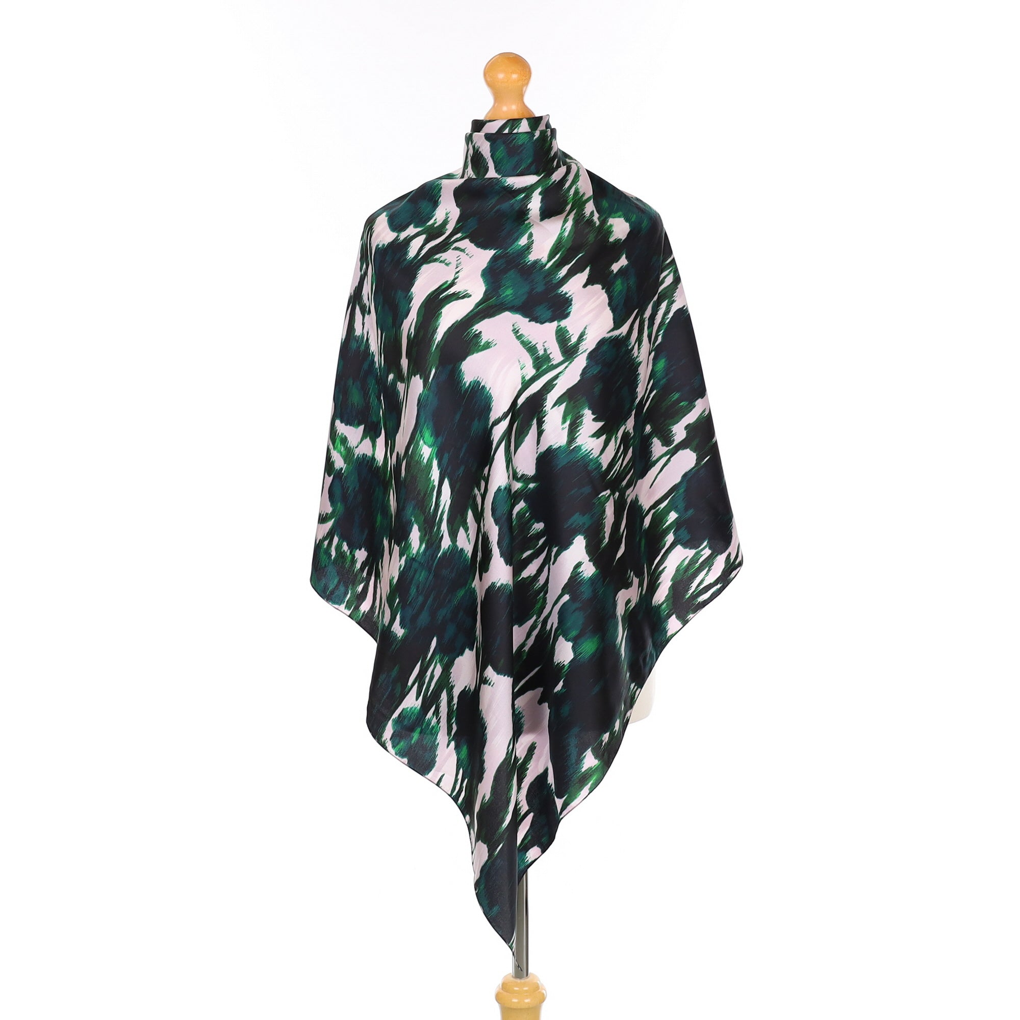 John Lewis Abstract Floral Silk Scarf