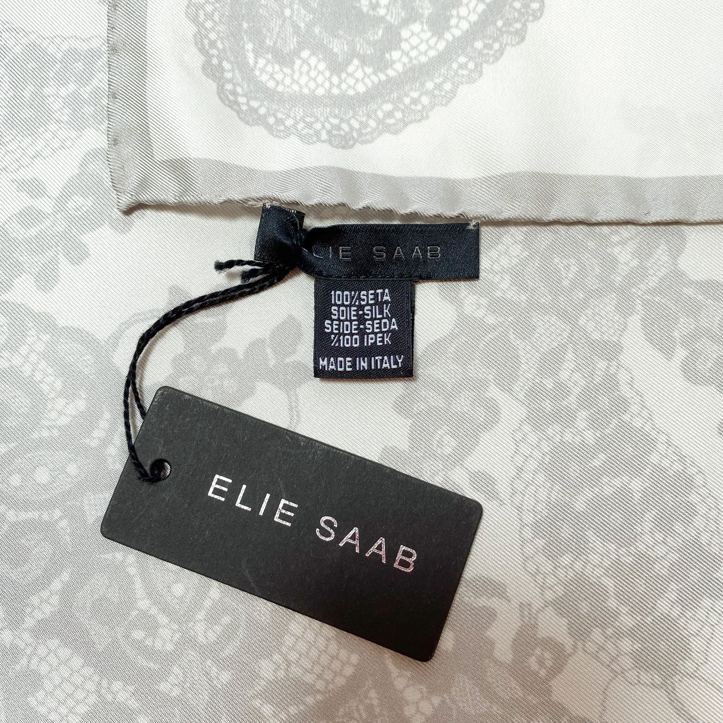 Elie Saab Silk Scarf