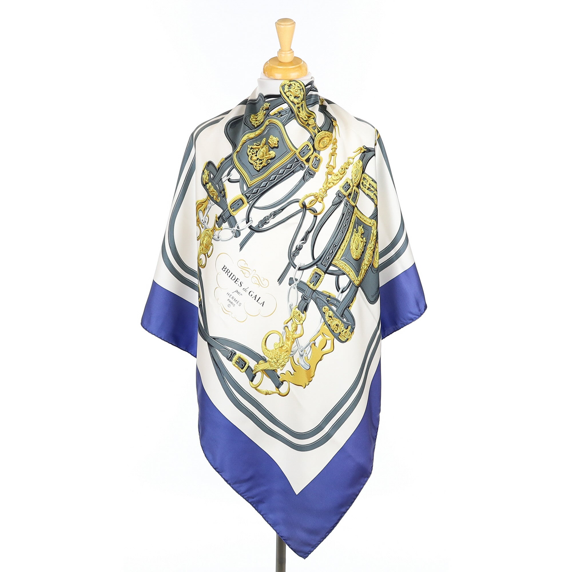 Hermès Brides de Gala Silk Scarf