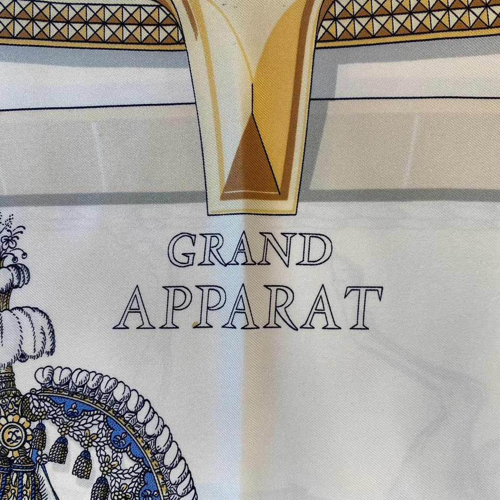 Hermès Grand Apparat Vintage Silk Scarf