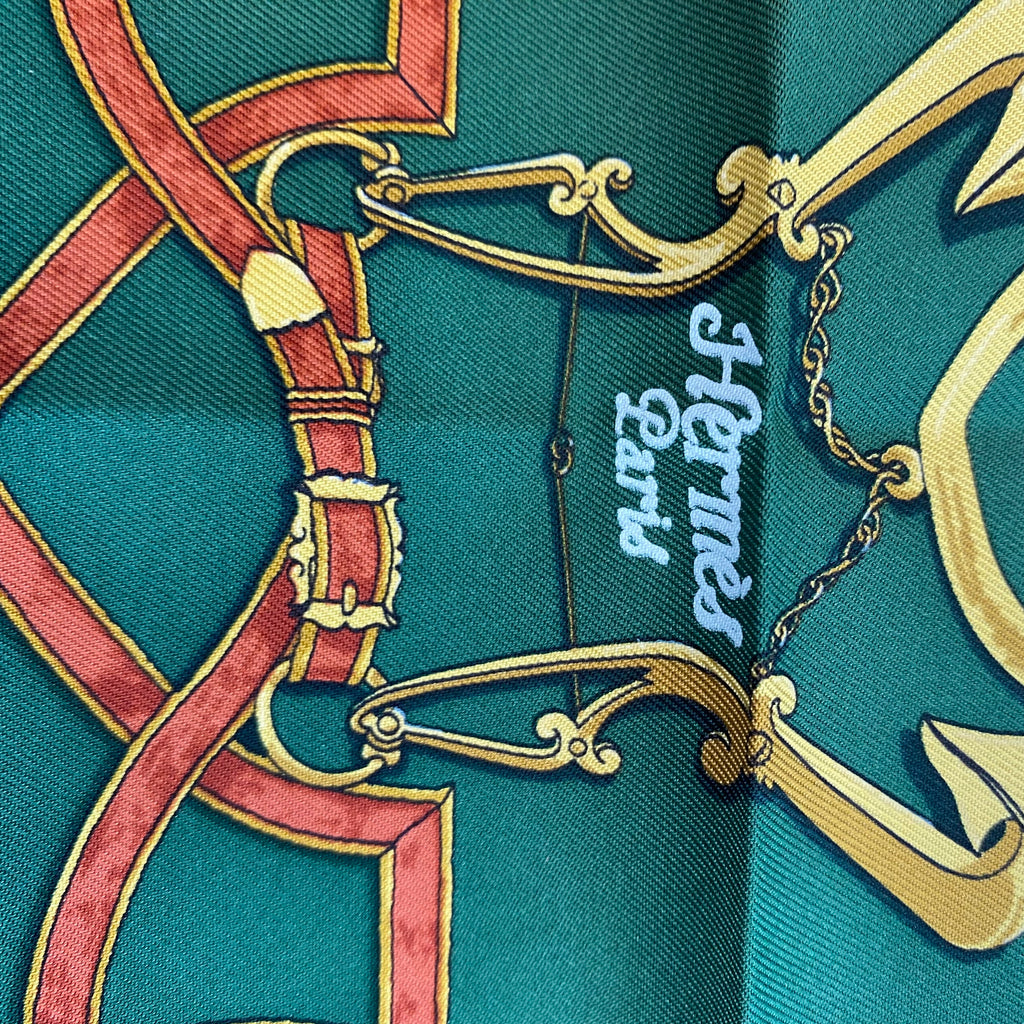 Hermès 45 L’instruction Du Roy Silk Scarf