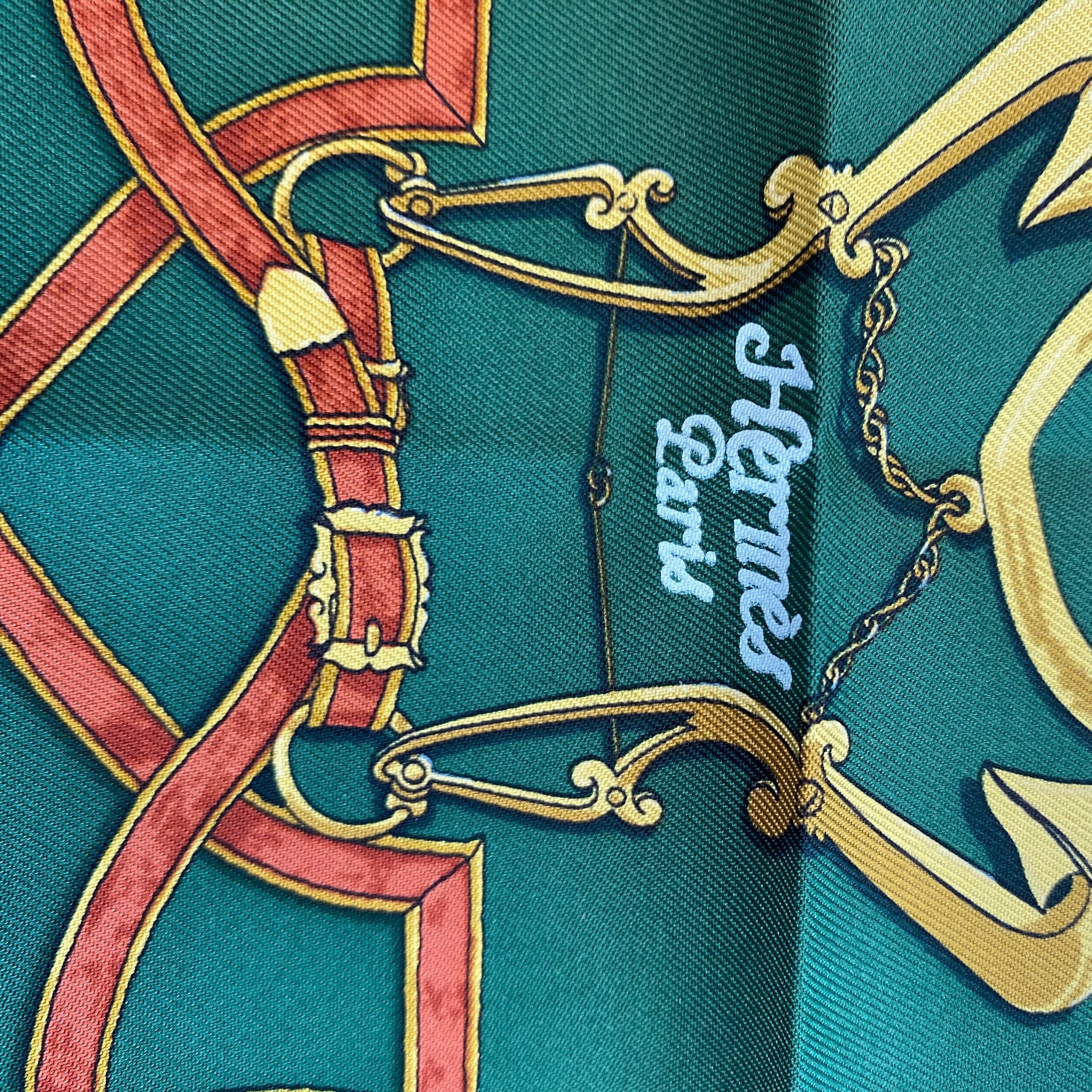 Hermès 45 L’instruction Du Roy Silk Scarf