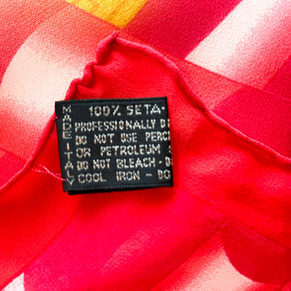 Versace Silk Crêpe Designer Scarf