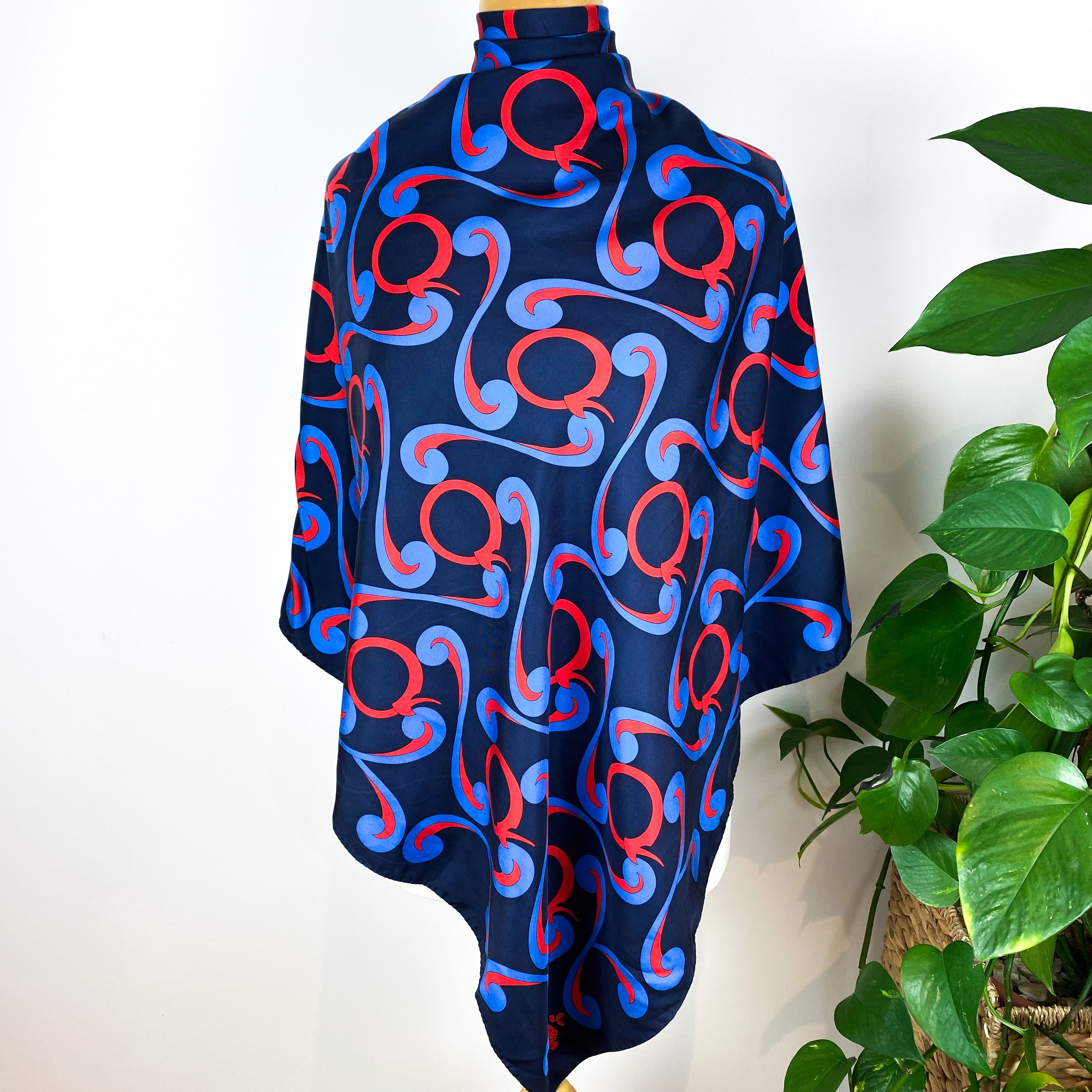 Italian Vintage Silk Scarf