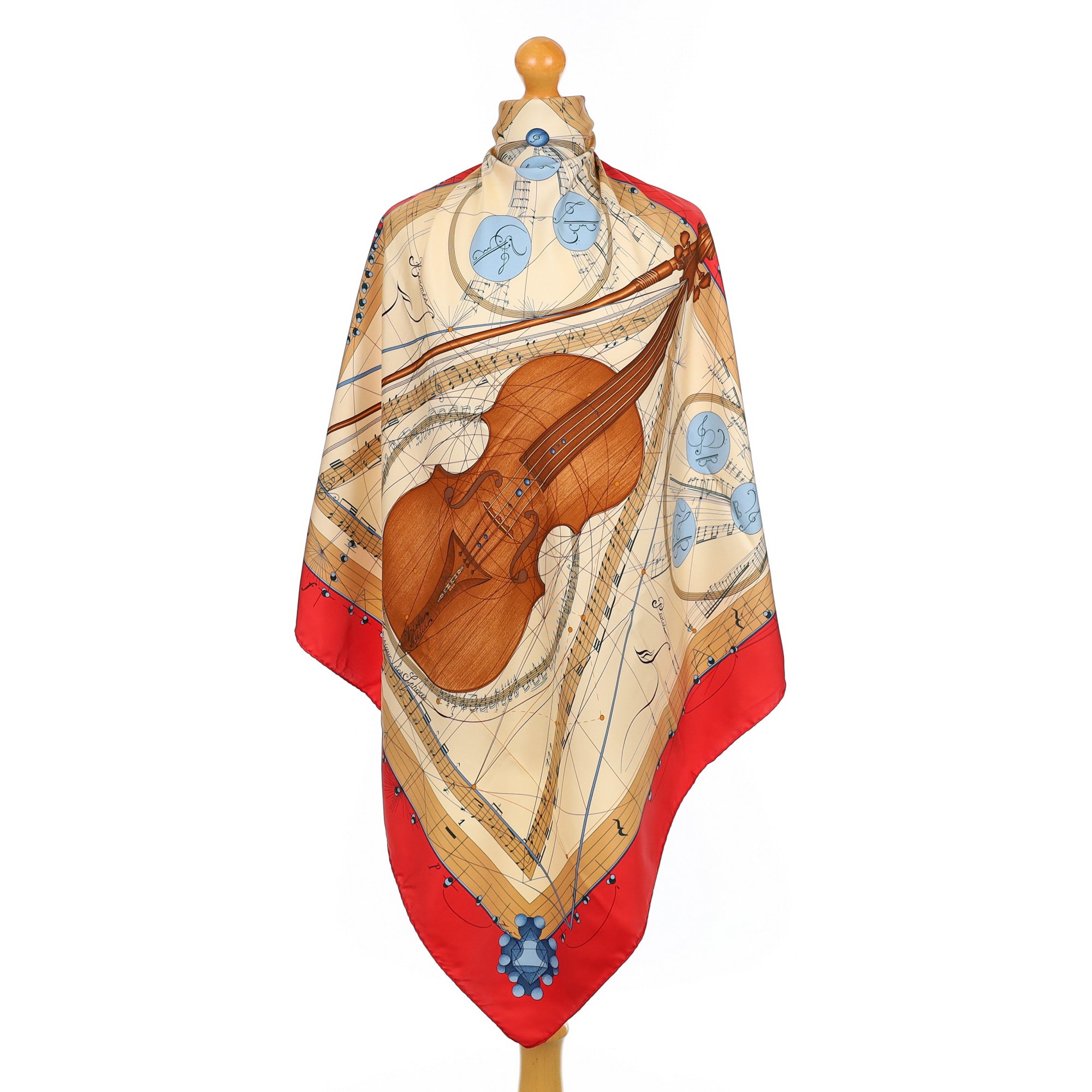 Hermès La Musique des Sphères Silk Scarf