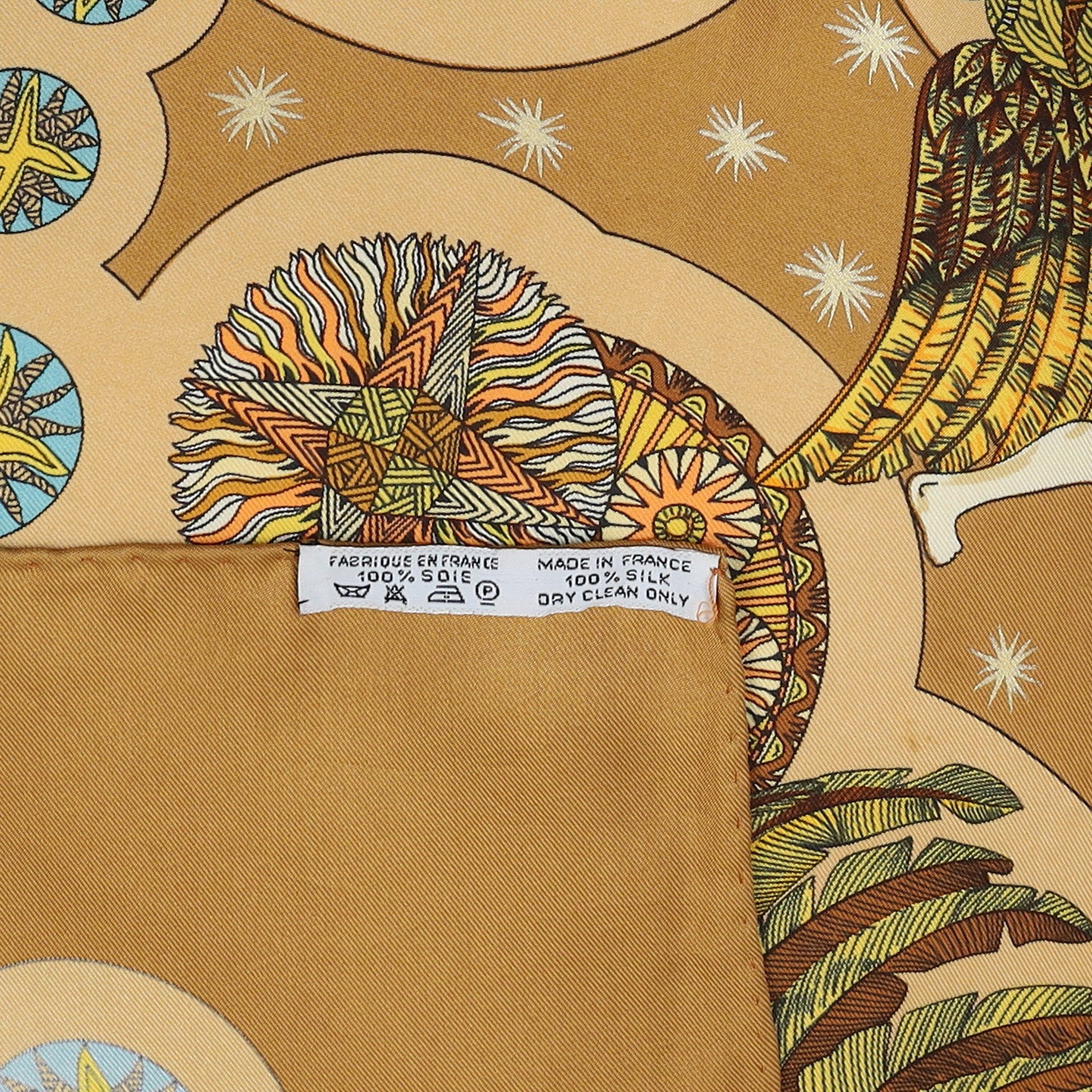 Hermès Le Roy Soleil Silk Scarf