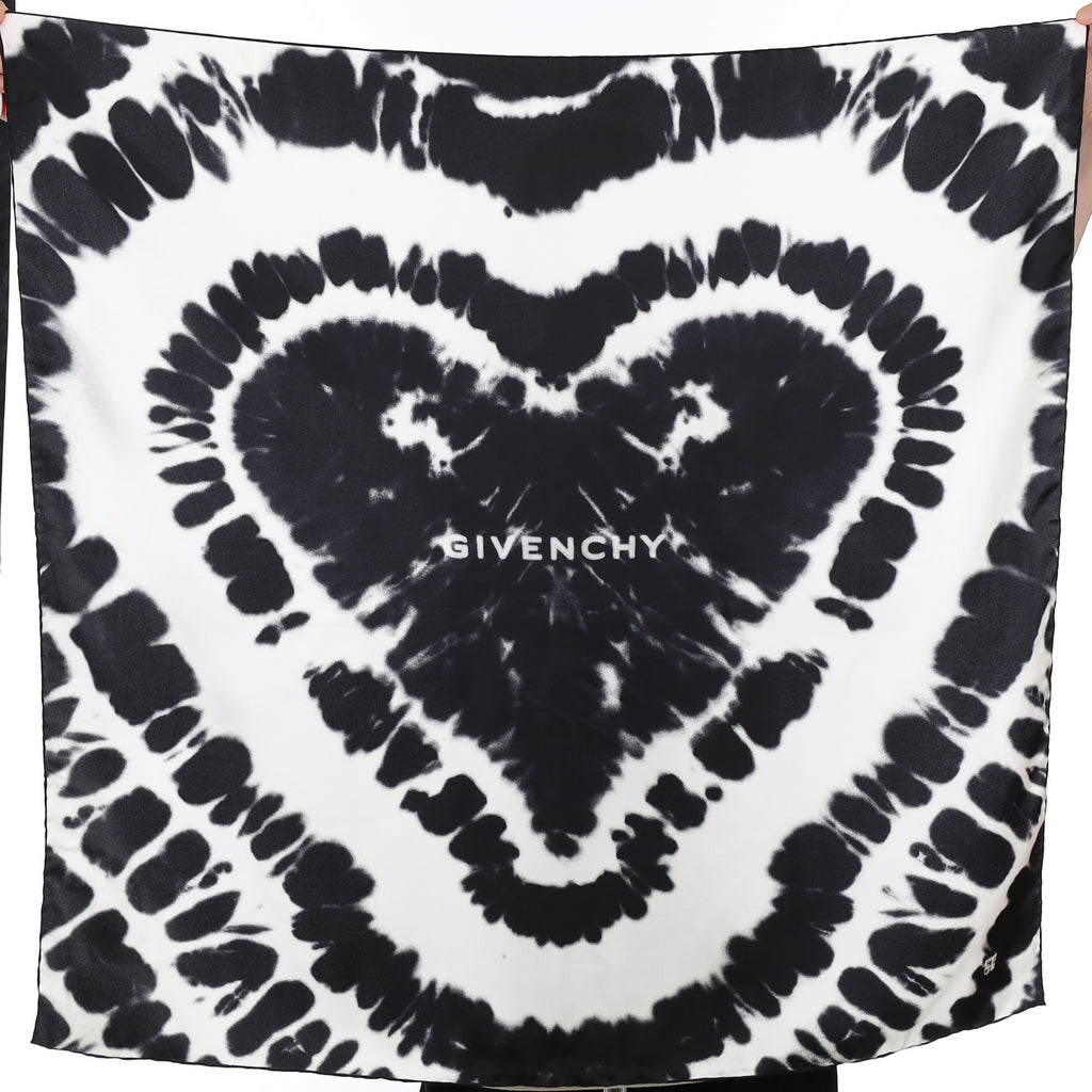 Givenchy Monochrome Silk Scarf