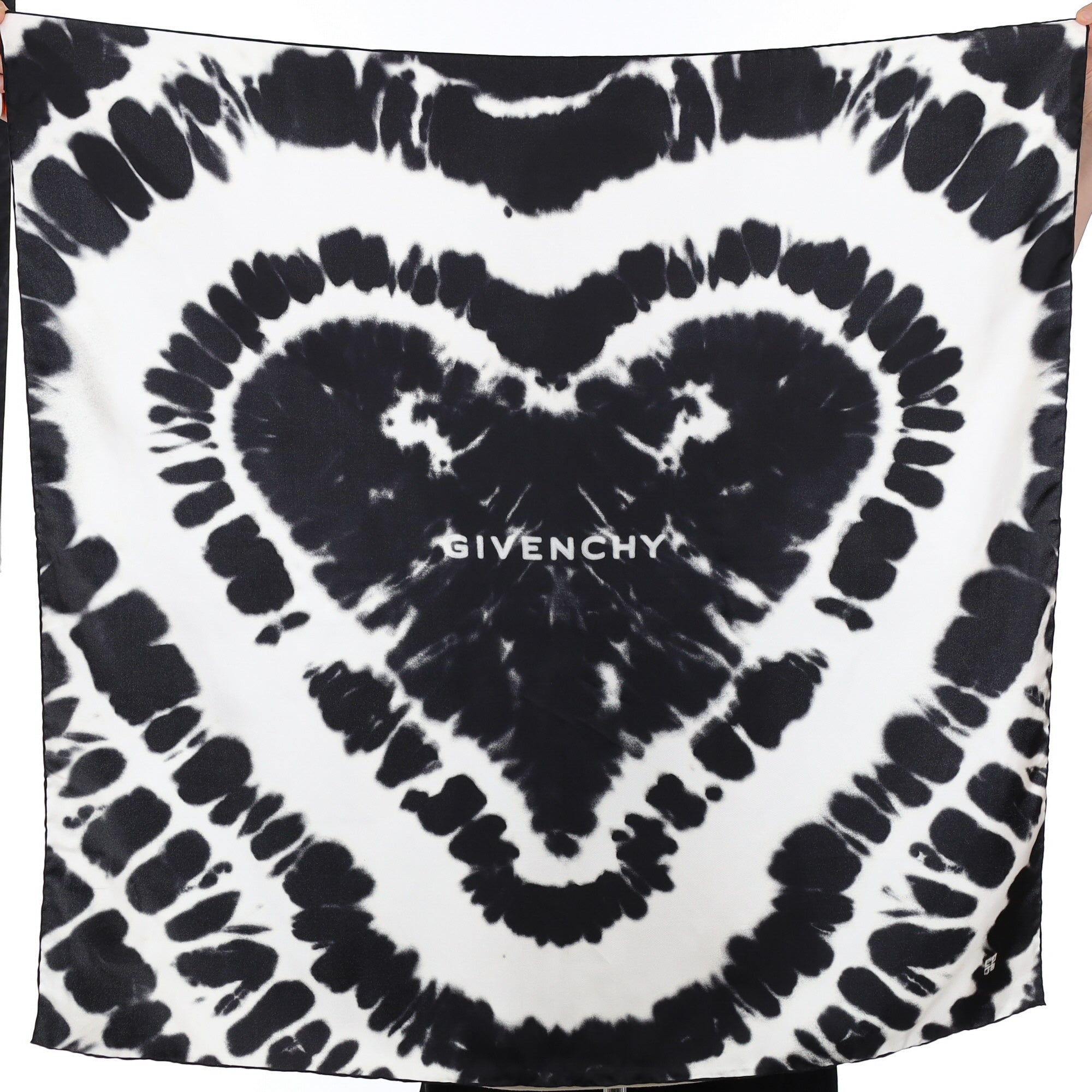 Givenchy Monochrome Silk Scarf