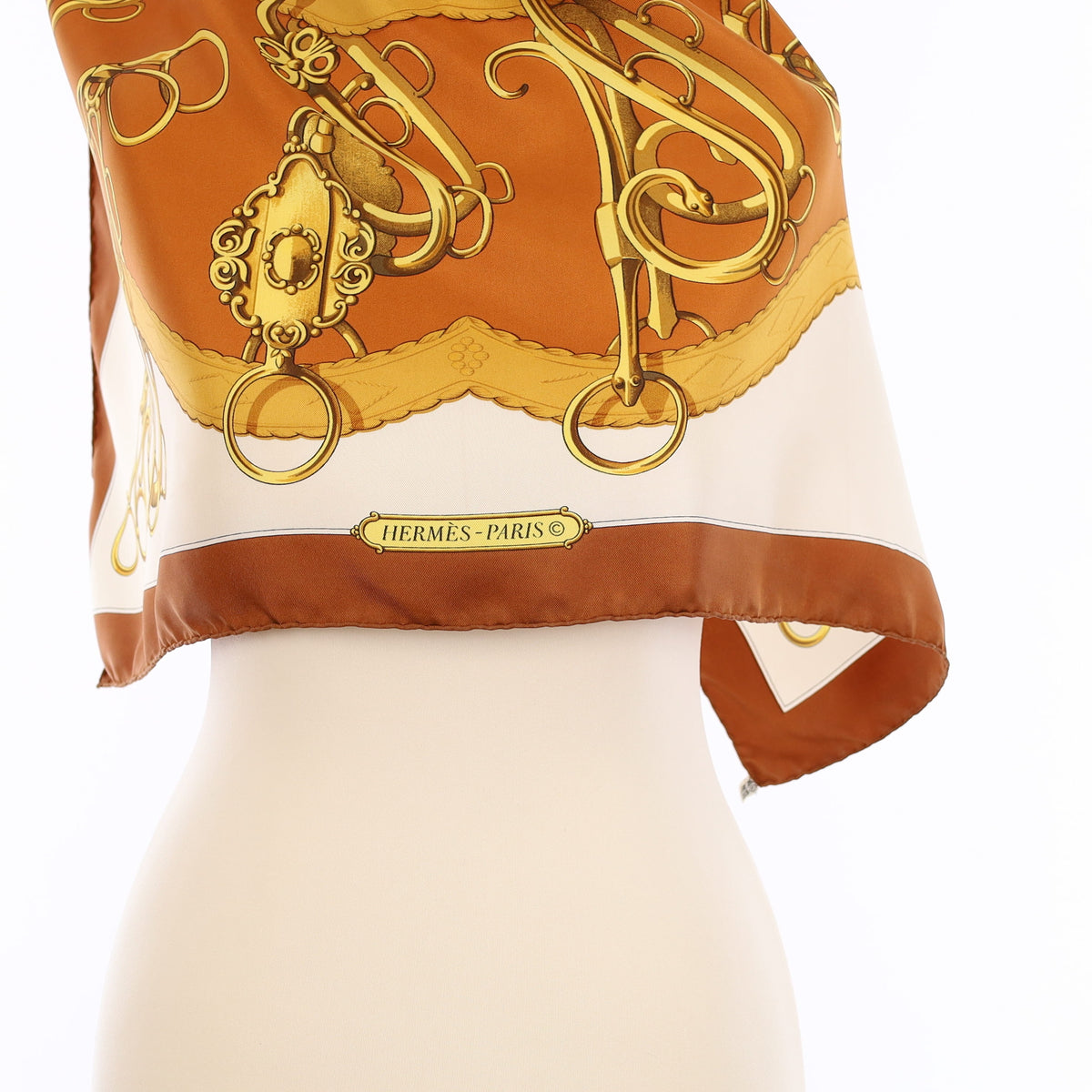 Hermès Lift Profile Silk Scarf