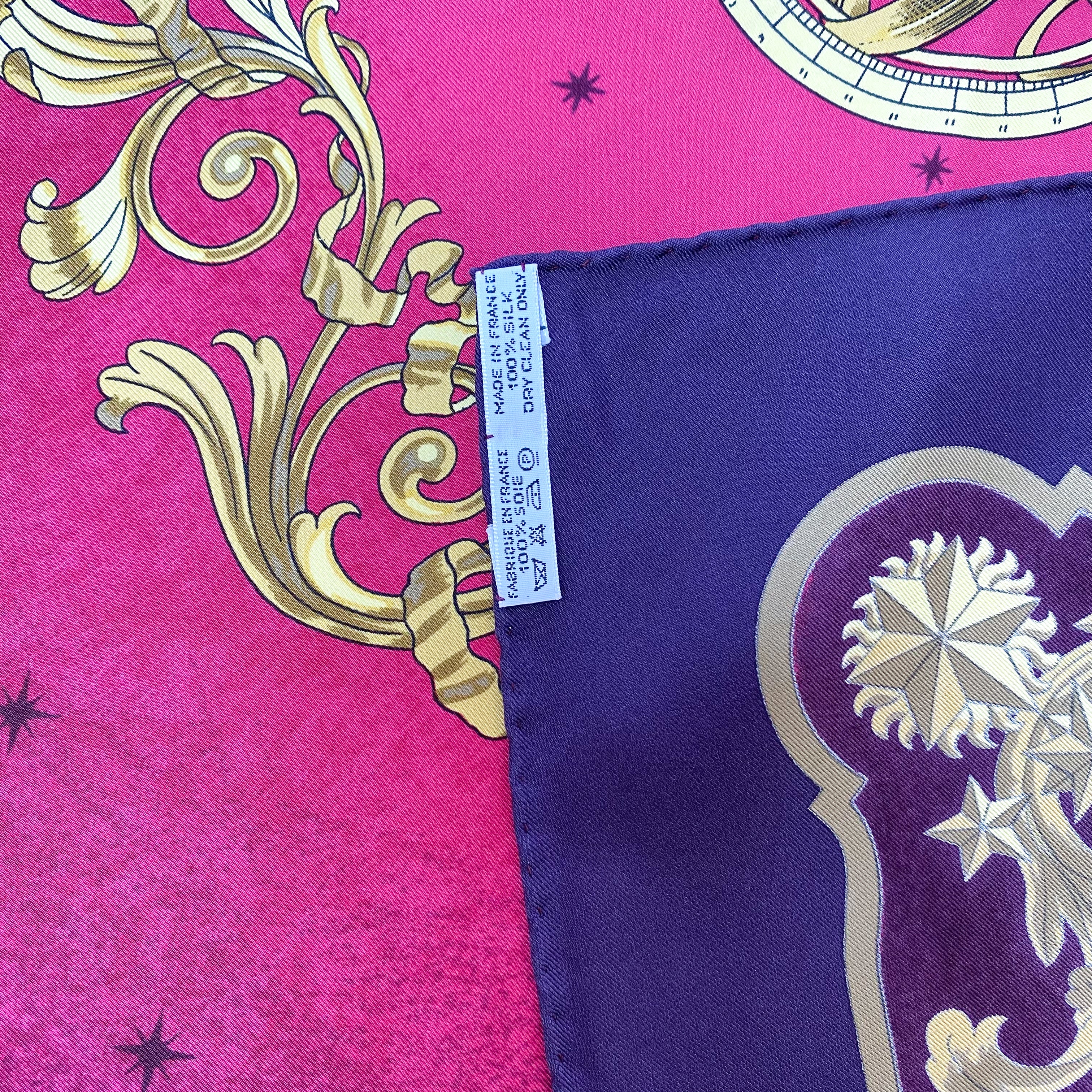 Boxed Cosmos Hermès Silk Scarf
