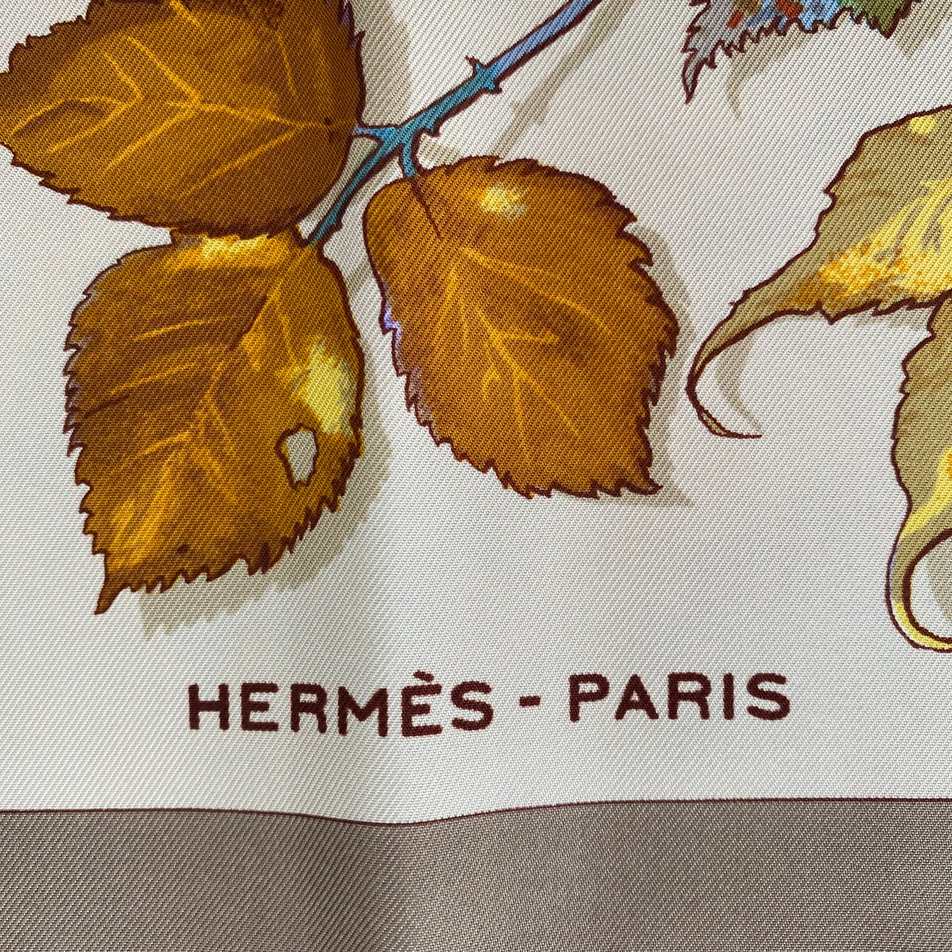 Hermès Tourbillons Silk Scarf