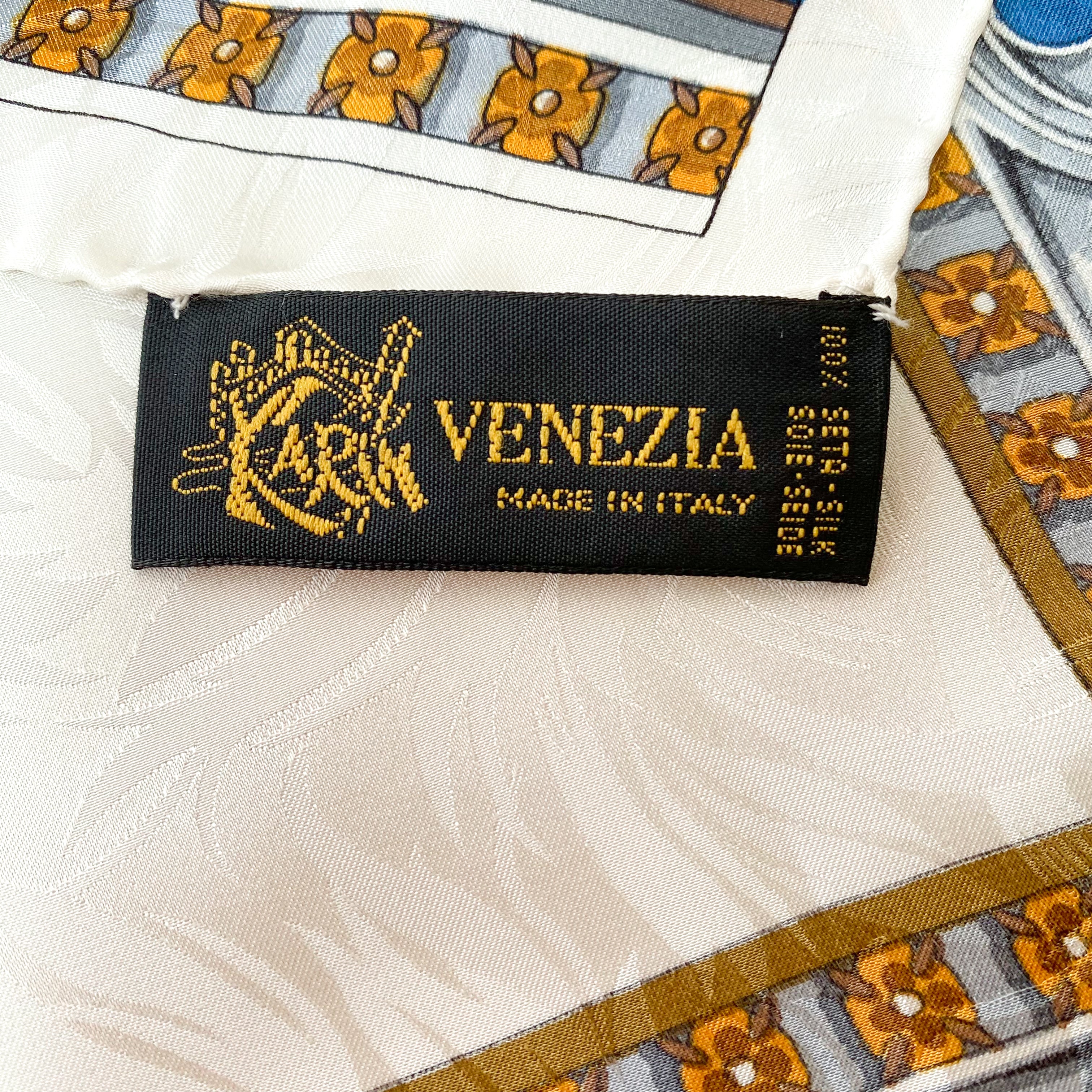 Italian Masks Silk Scarf