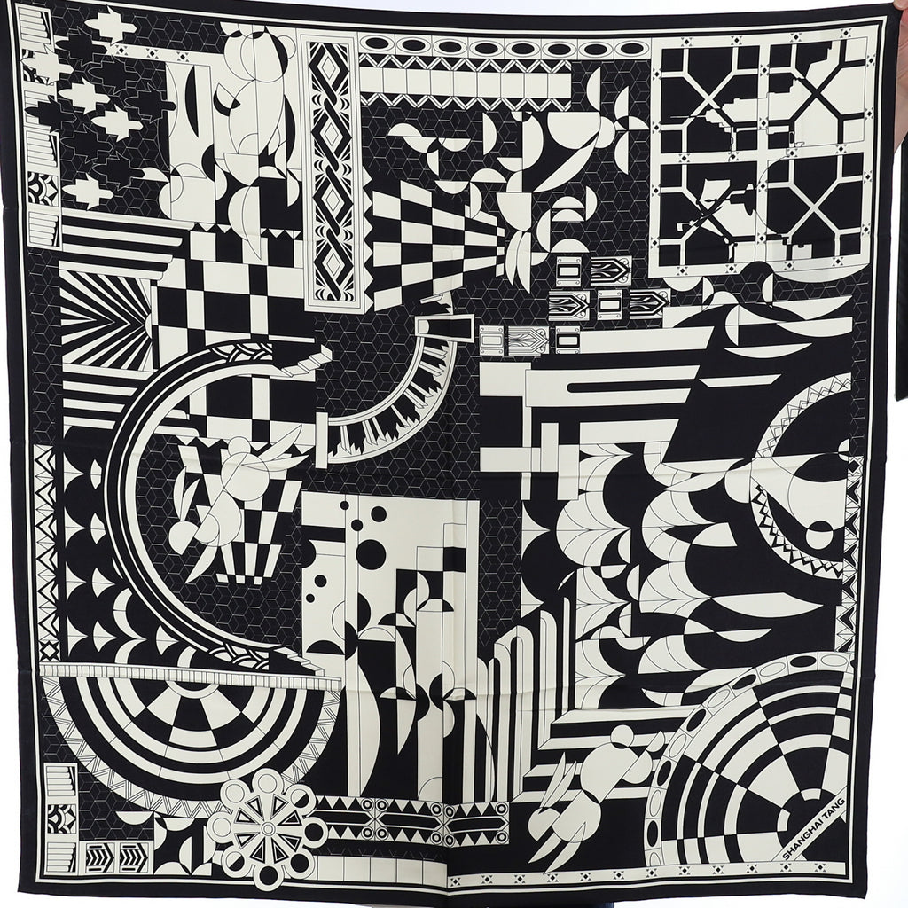 Brand New Boxed Shanghai Tang Silk Scarf