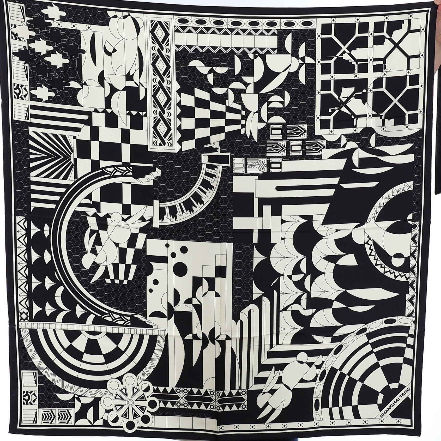 Brand New Boxed Shanghai Tang Silk Scarf