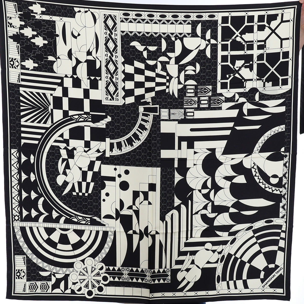 Brand New Boxed Shanghai Tang Silk Scarf