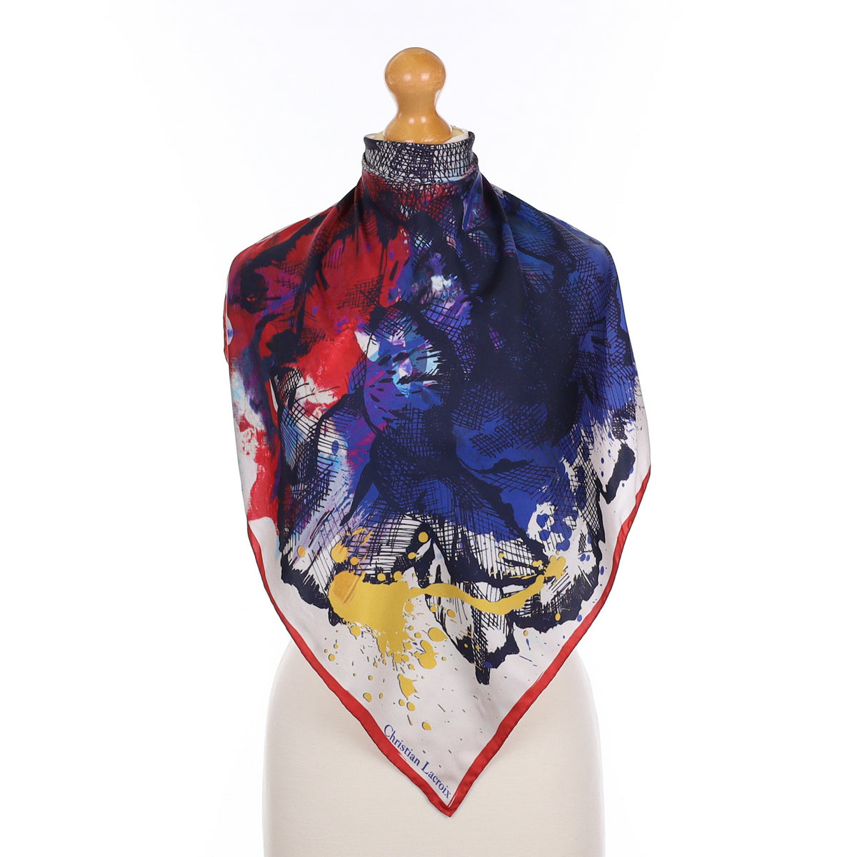 Christian Lacroix Multicoloured Silk Scarf