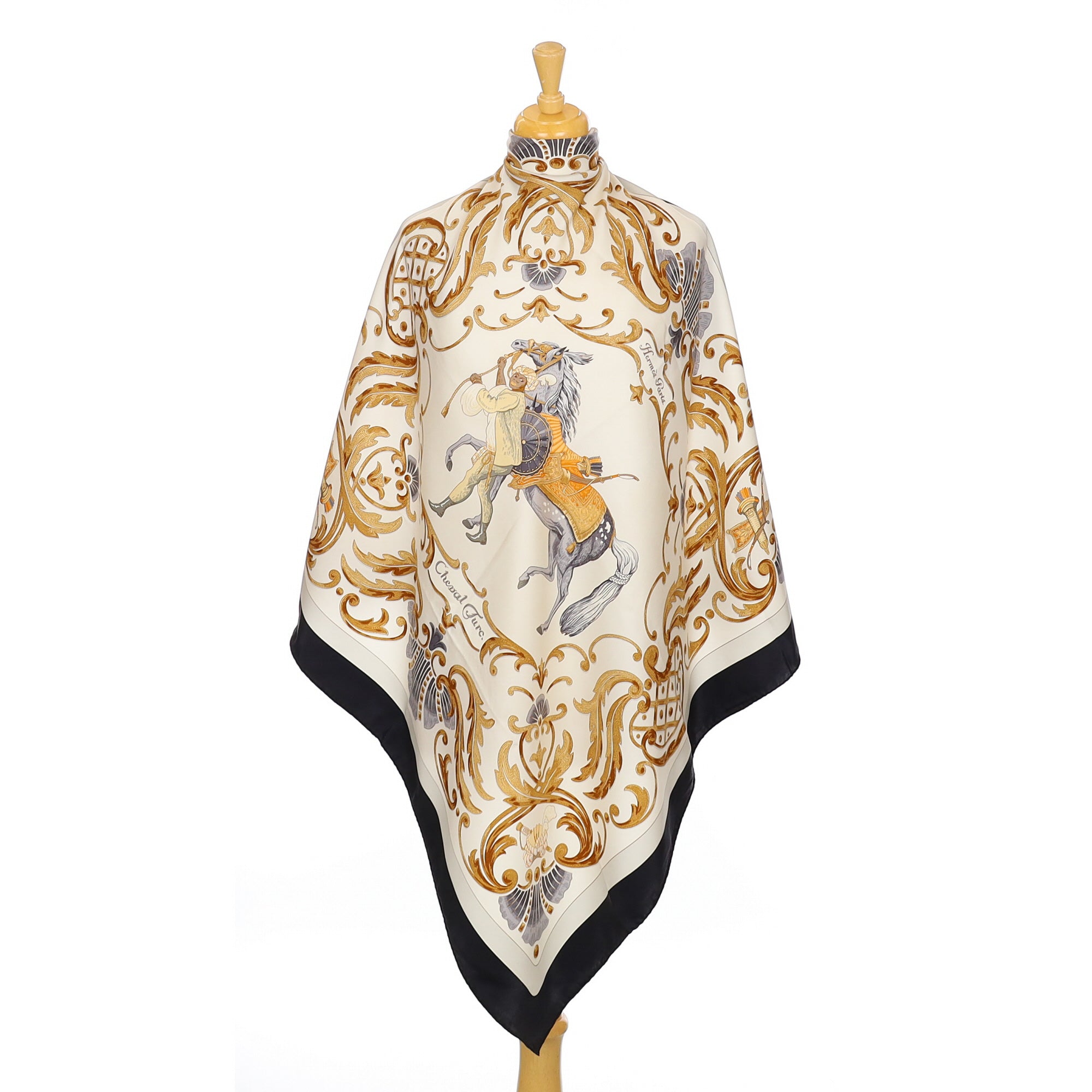 Hermès Cheval Turc Silk Scarf