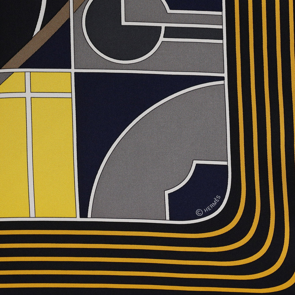 Brand New Boxed Hermès Sport Silk Scarf