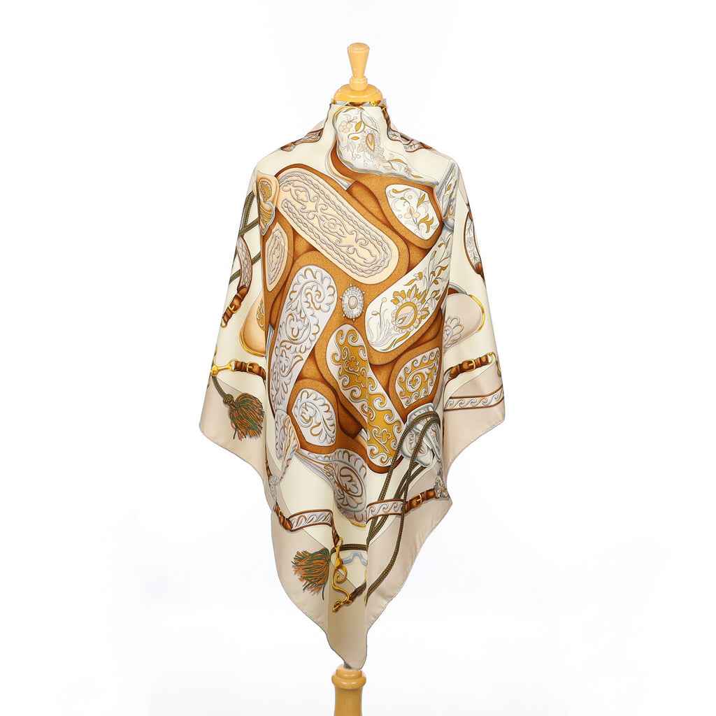 Hermès Festival Silk Scarf