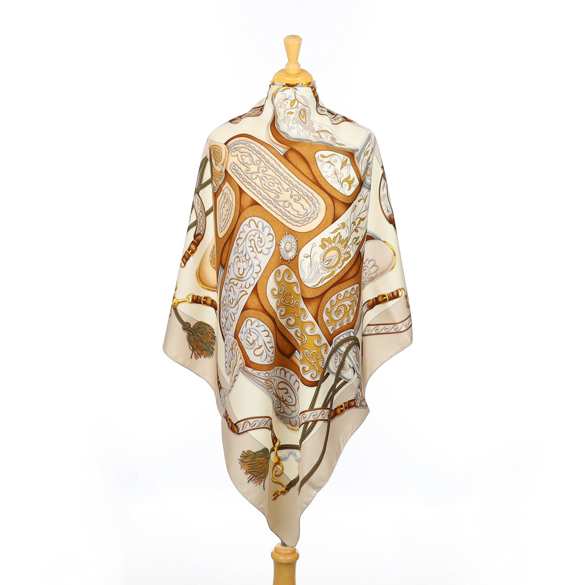 Hermès Festival Silk Scarf