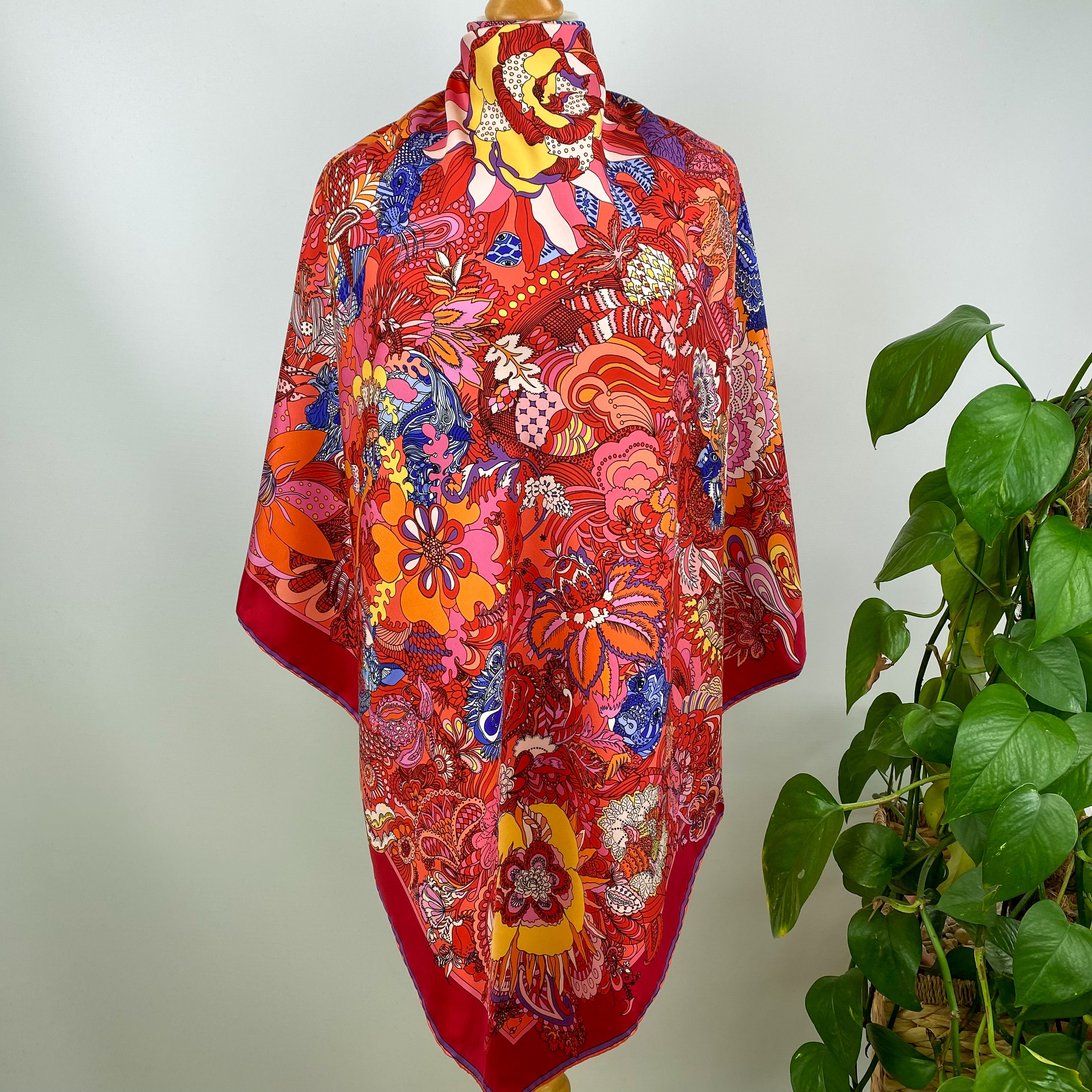 Boxed Shanghai Tang Silk Scarf