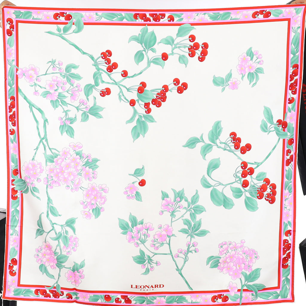 Brand New Boxed Leonard Silk Scarf