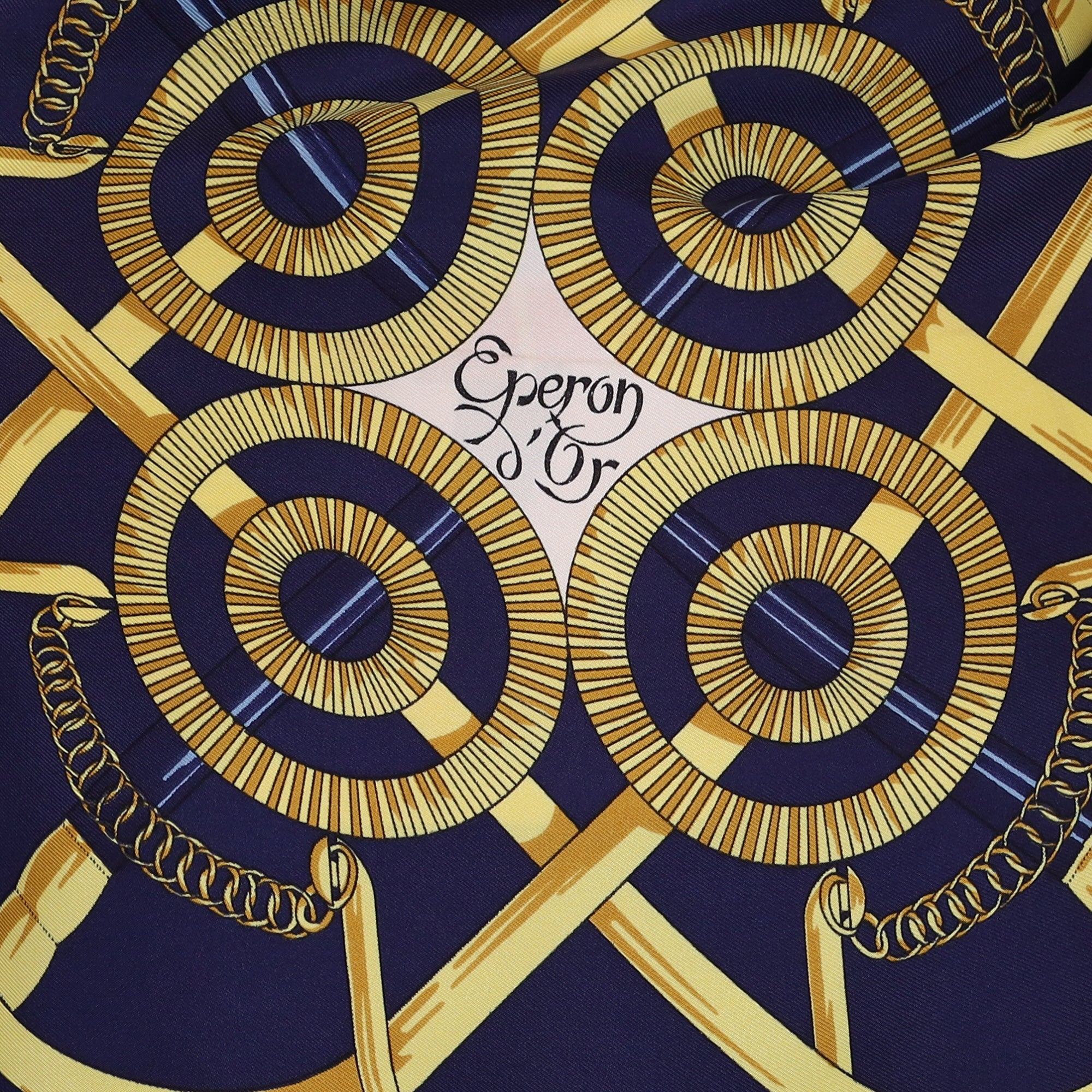 Hermès Eperon d’Or Silk Scarf