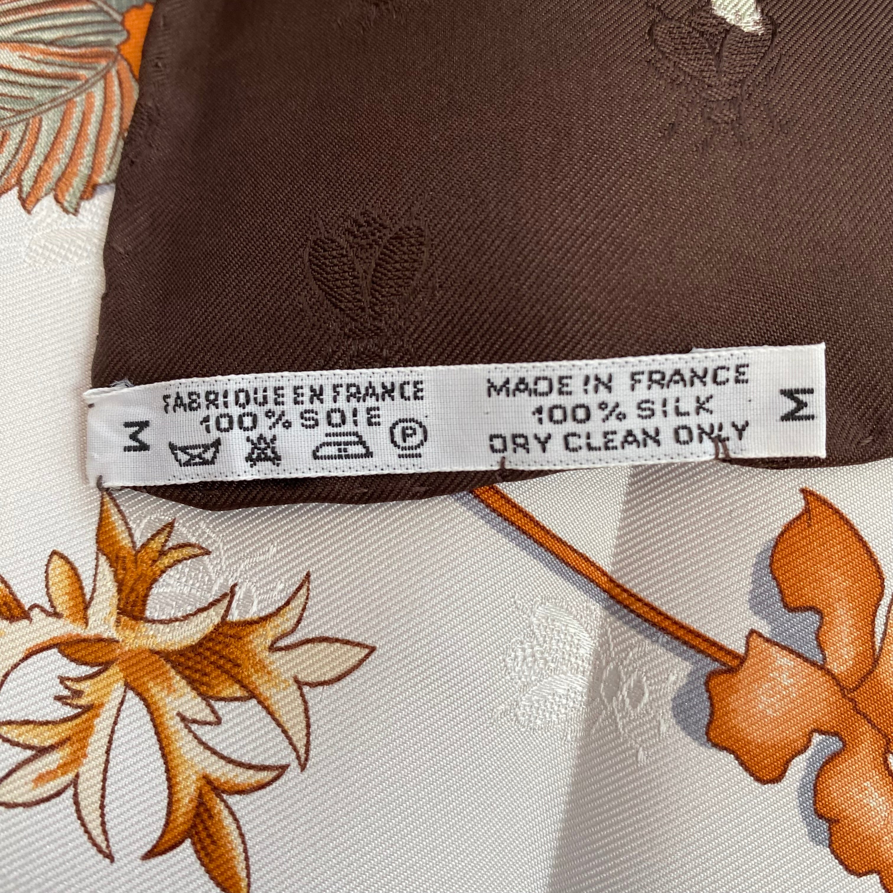 Brand New Boxed Hermès Herbier de Gavarnie Silk Scarf Quite Rare