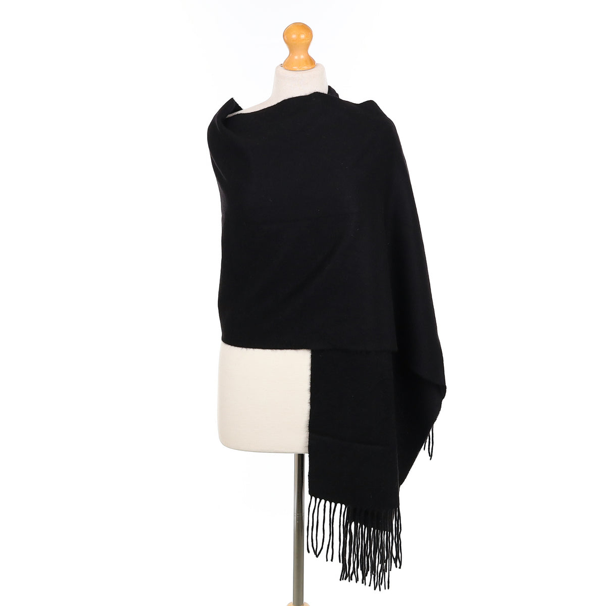 Black Cashmere Wrap