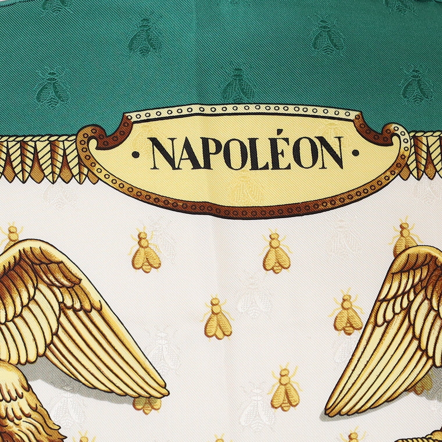 Pristine Hermès Napoléon Silk Scarf