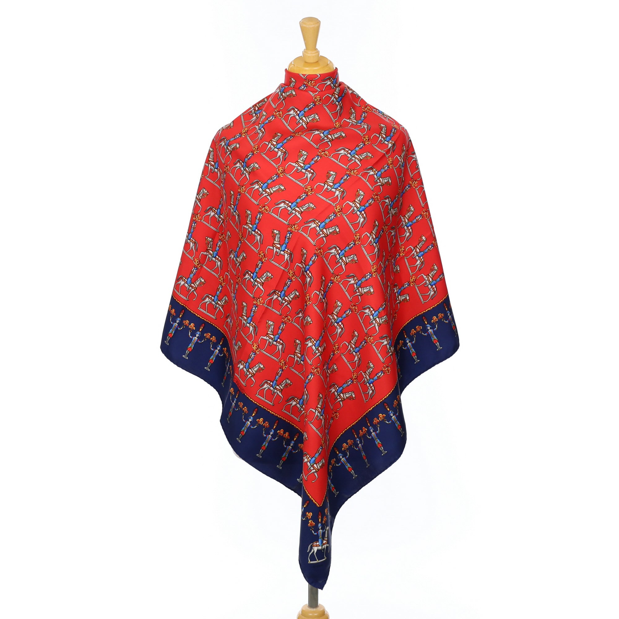 Hermès Les Artificiers Silk Scarf