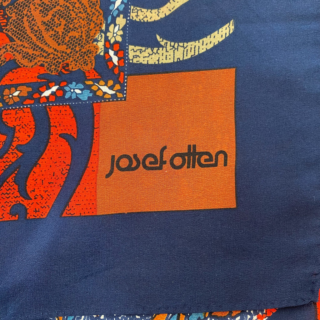 Vintage Josef Otten Silk Scarf