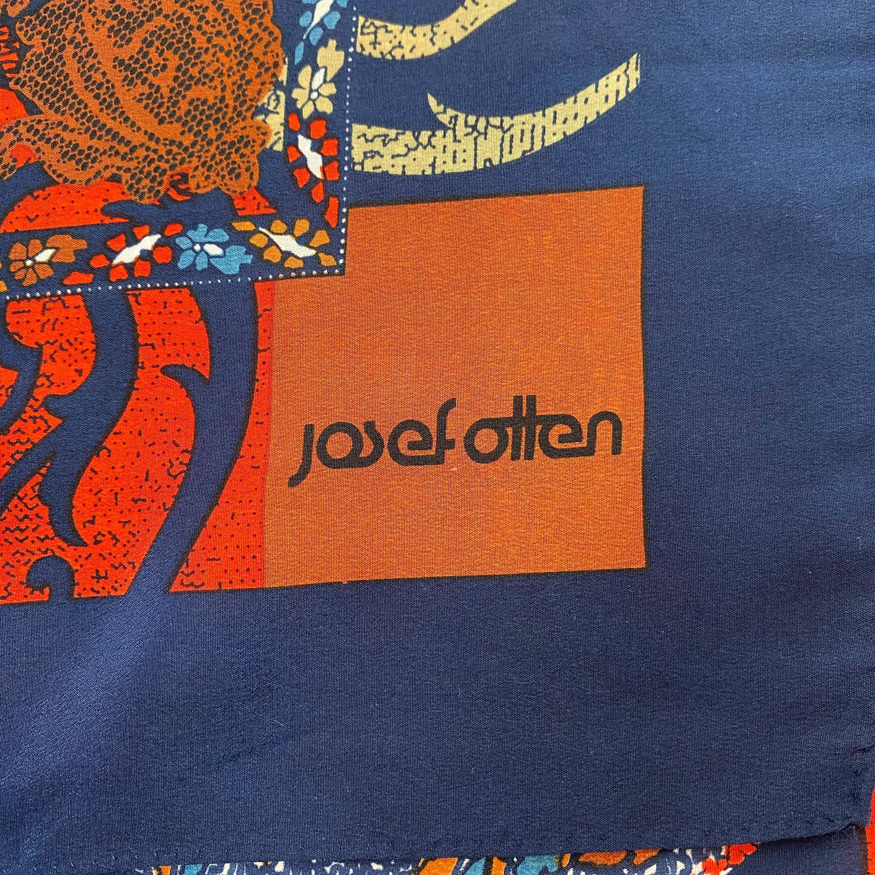 Vintage Josef Otten Silk Scarf