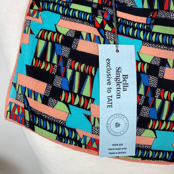 Brand New Bella Singleton New Silk Scarf