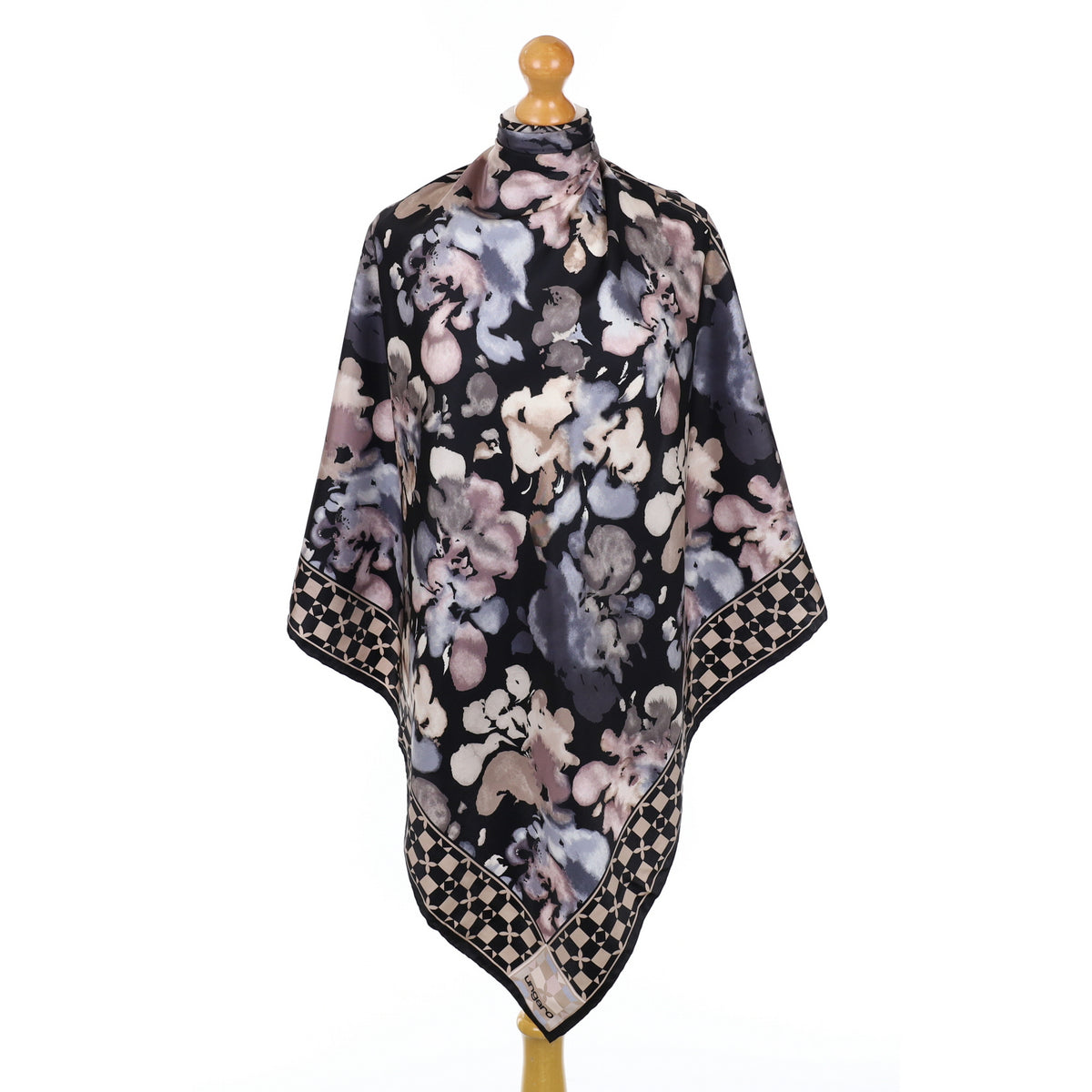 Brand New Ungaro Floral Designer Silk Scarf