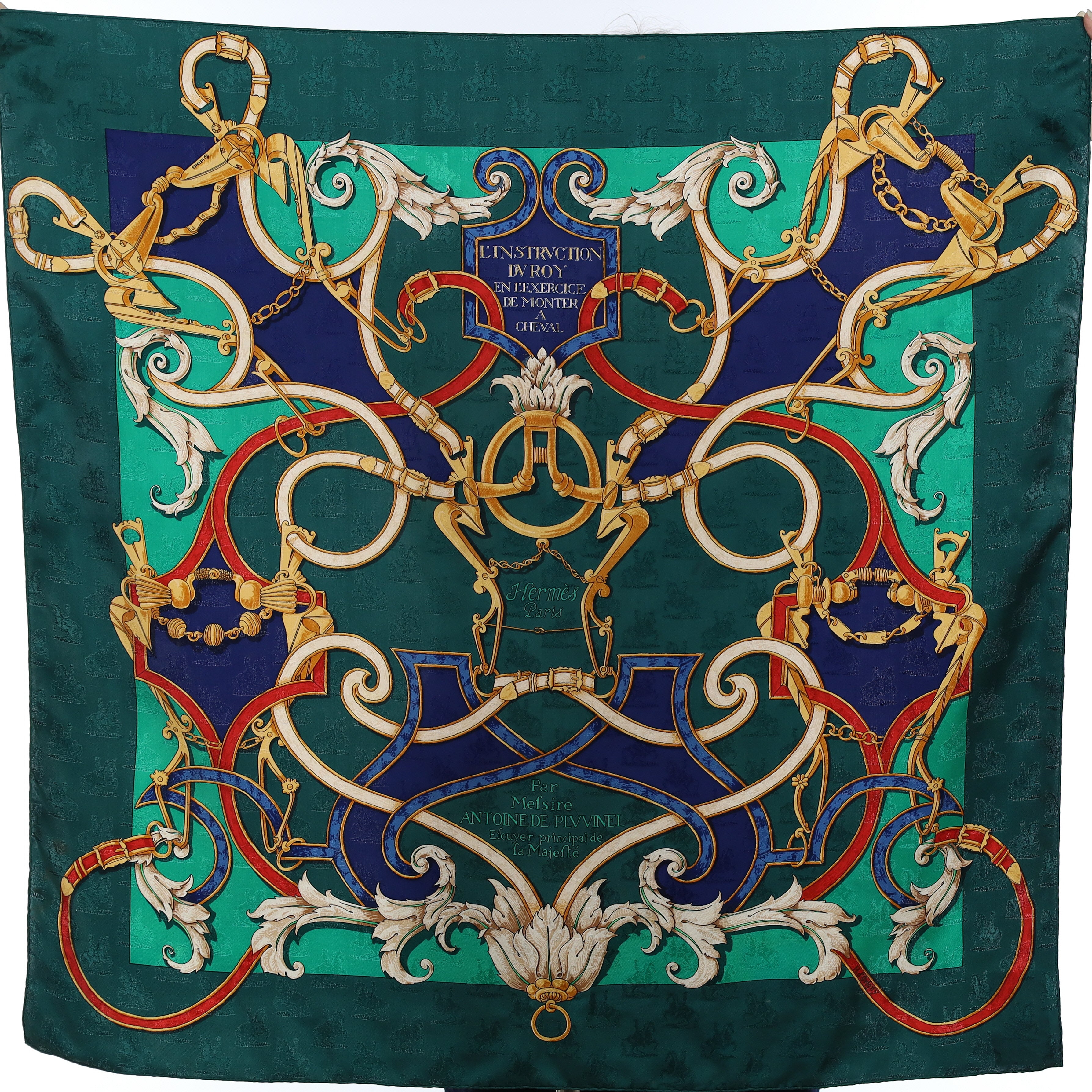 Hermès L’instruction Du Roy Silk Scarf