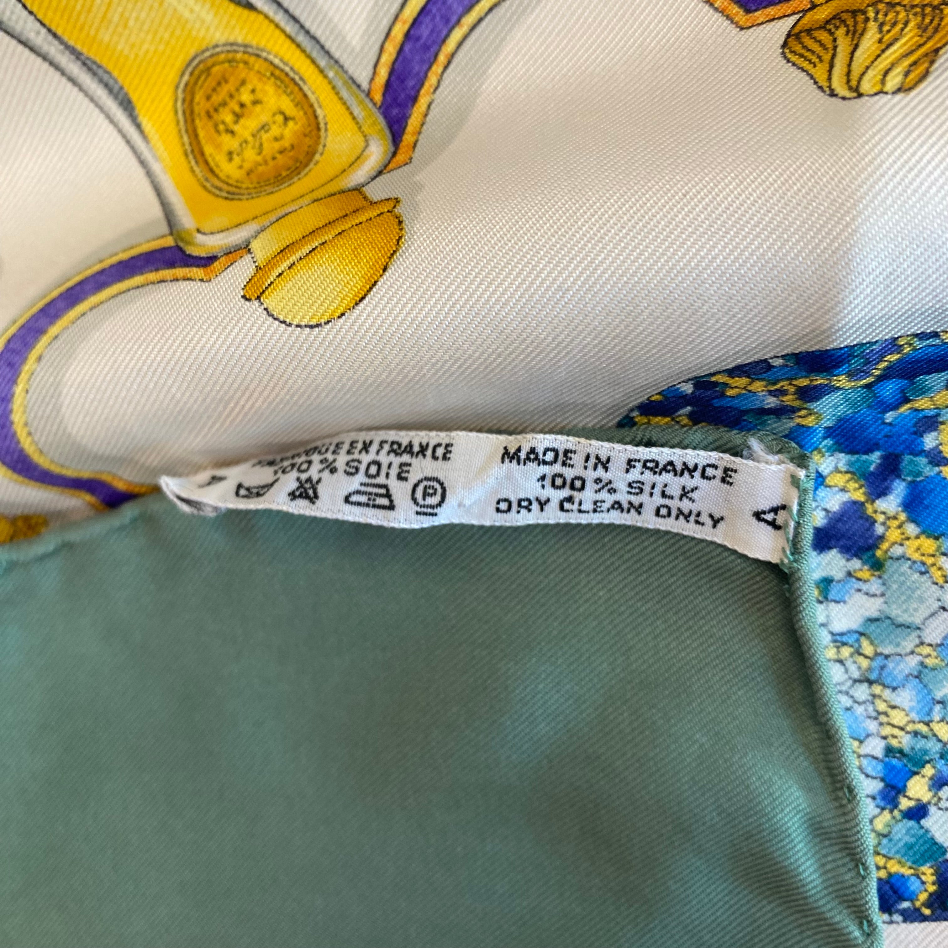 Hermès Qu’ Importe le Flacon Silk Scarf