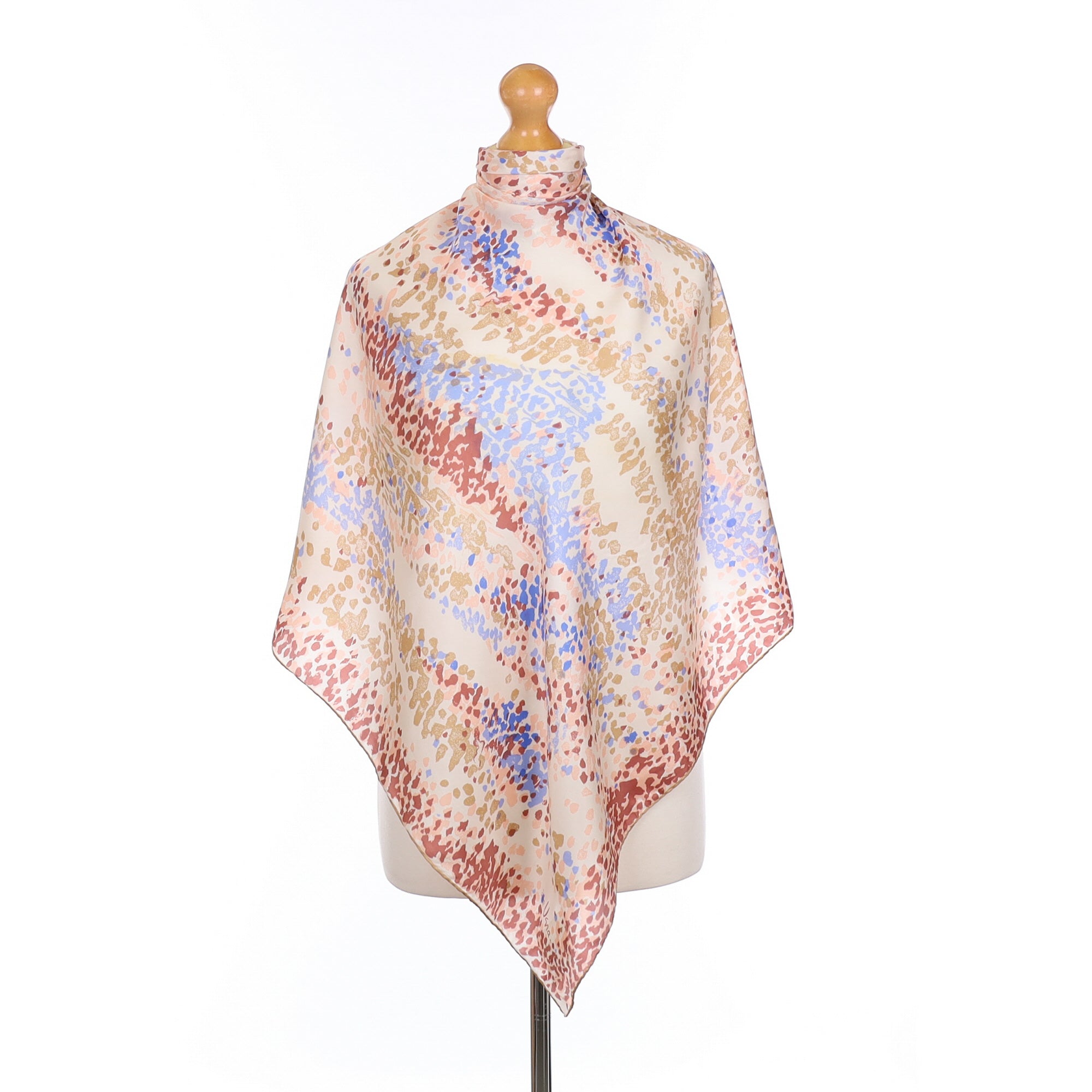 1960’s Vera Dotty Abstract Vintage Silk Scarf