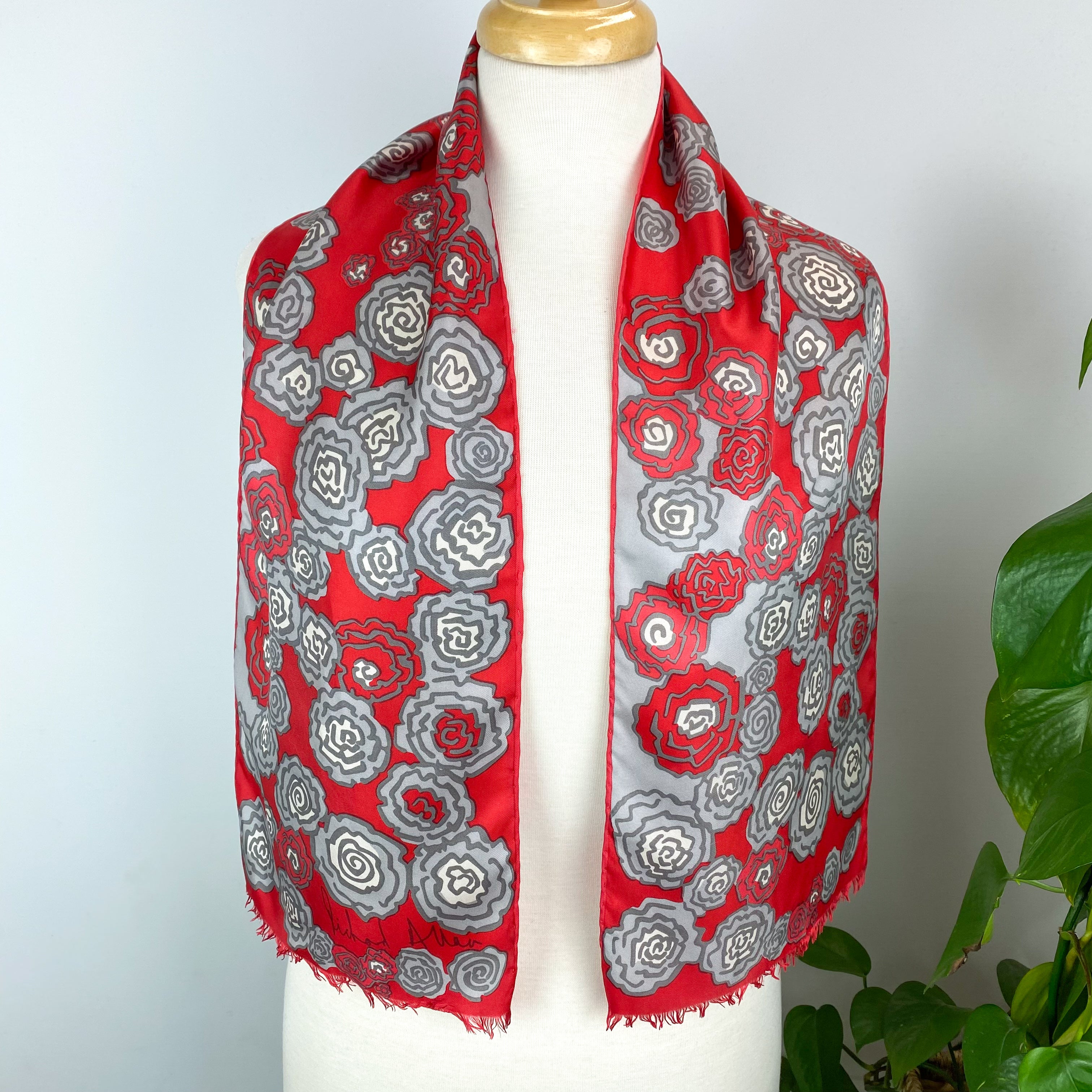 Richard Allan Silk Scarf