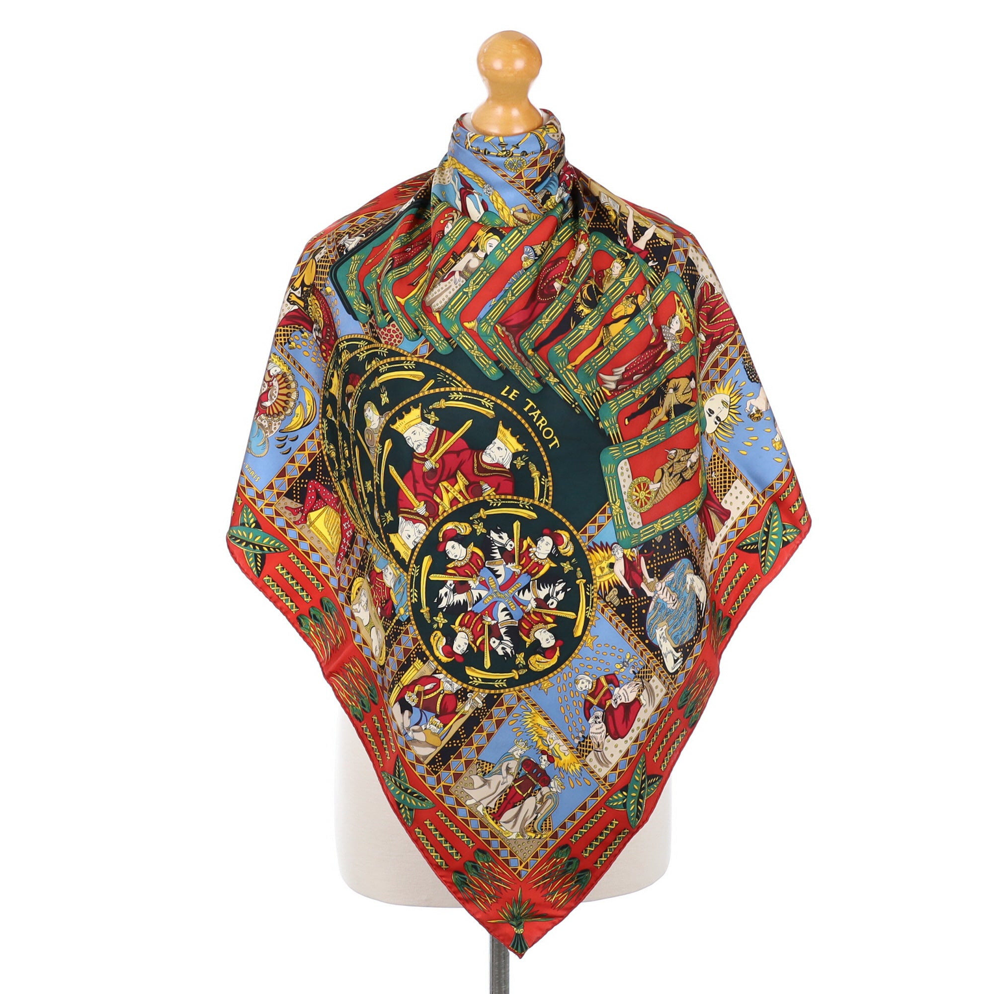 Hermès Le Tarot Silk Scarf