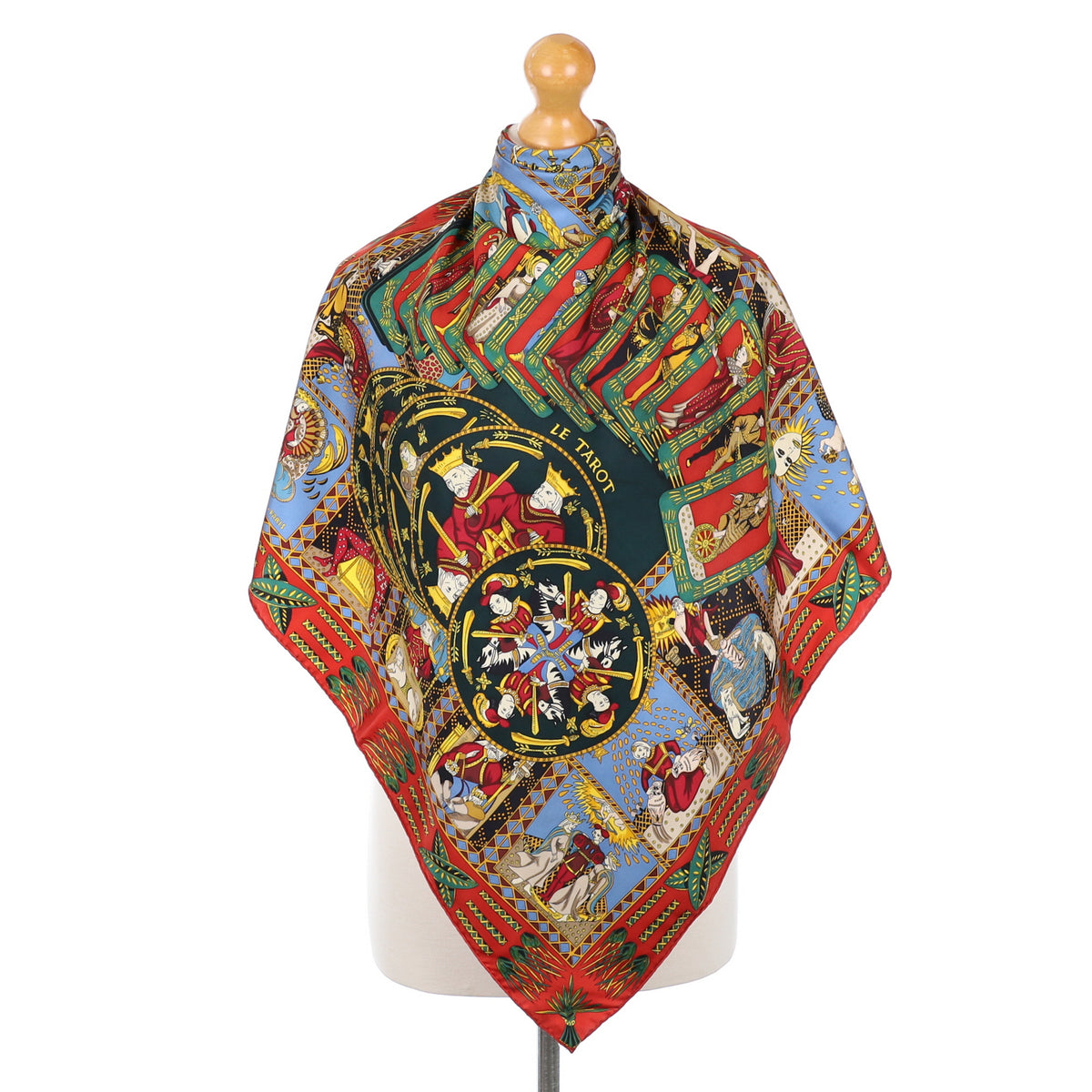 Hermès Le Tarot Silk Scarf