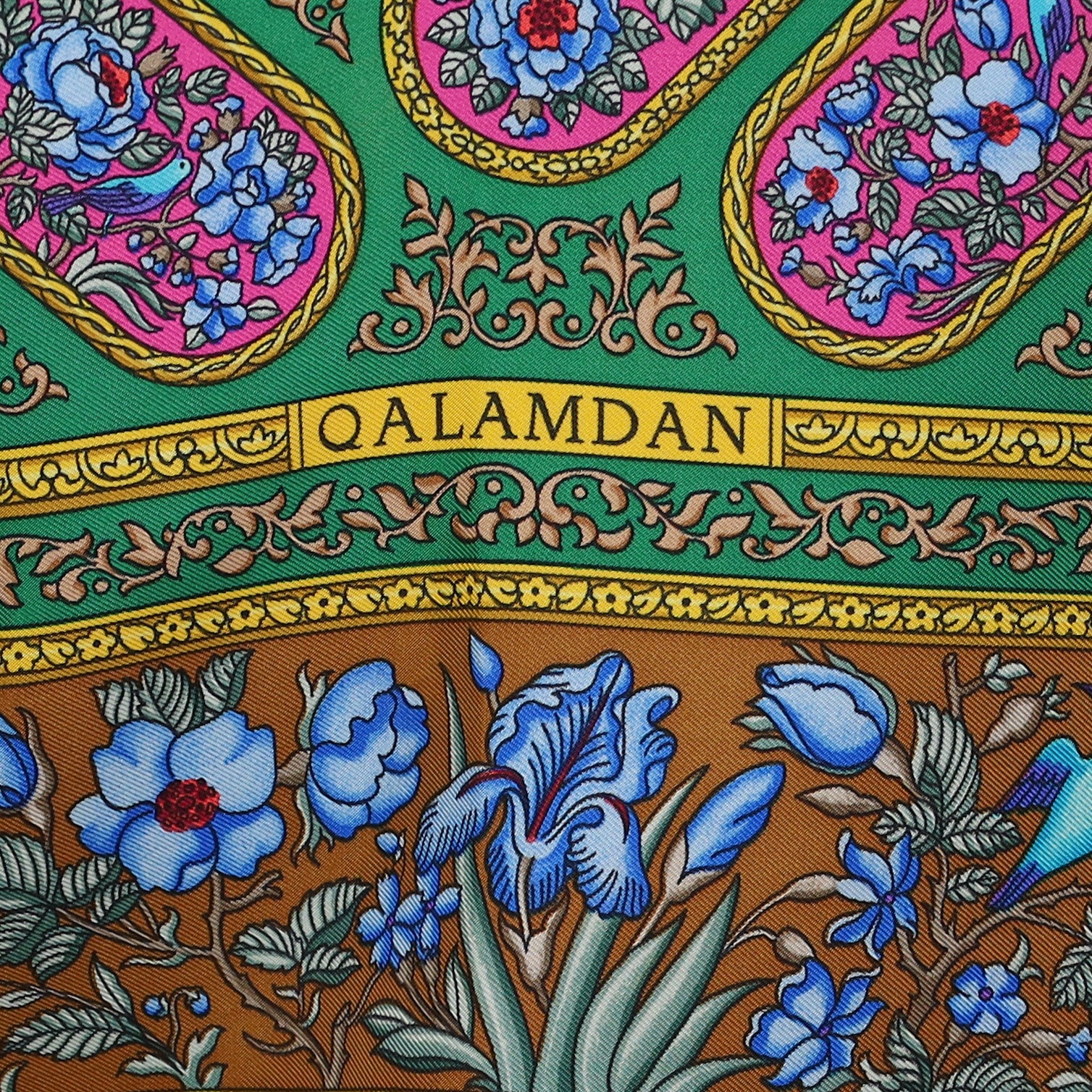 Hermès Qalamdan Silk Scarf