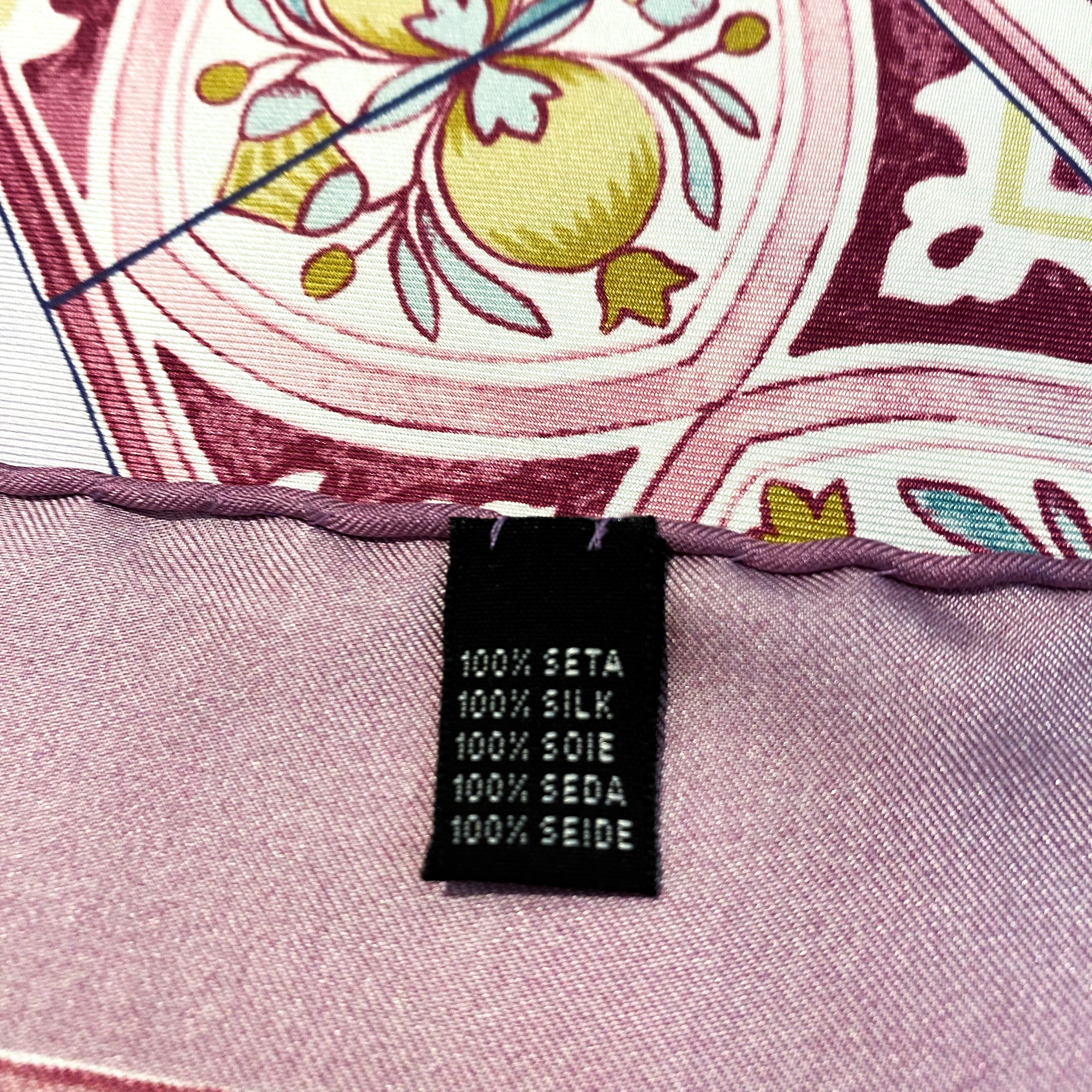 Brand New Boxed E.Marinella Silk Scarf
