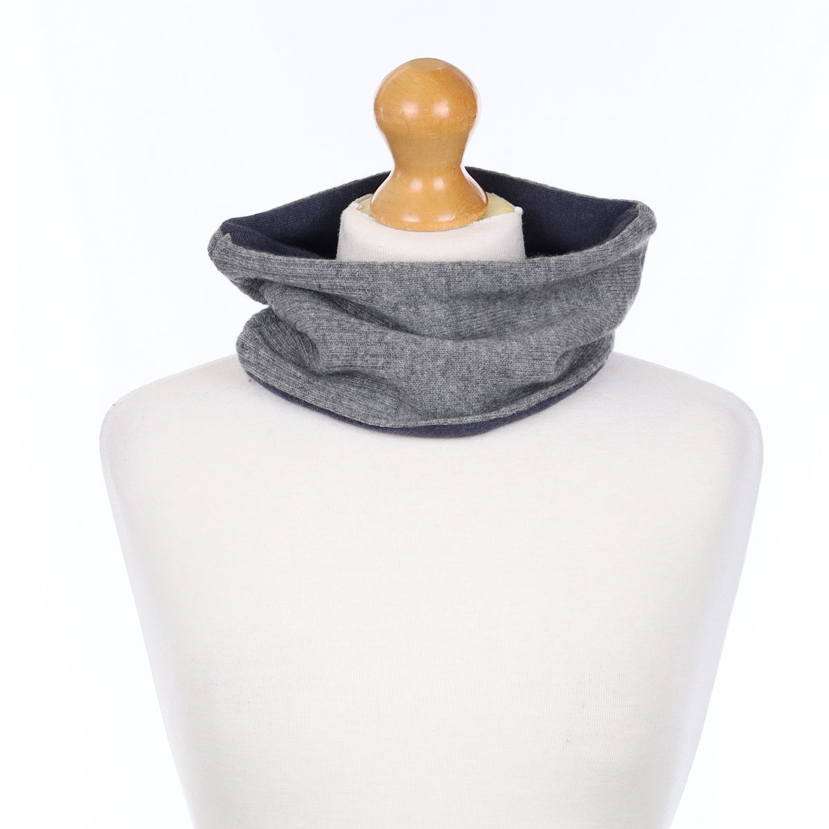 Ash and Stone Grey Neck Warmer
