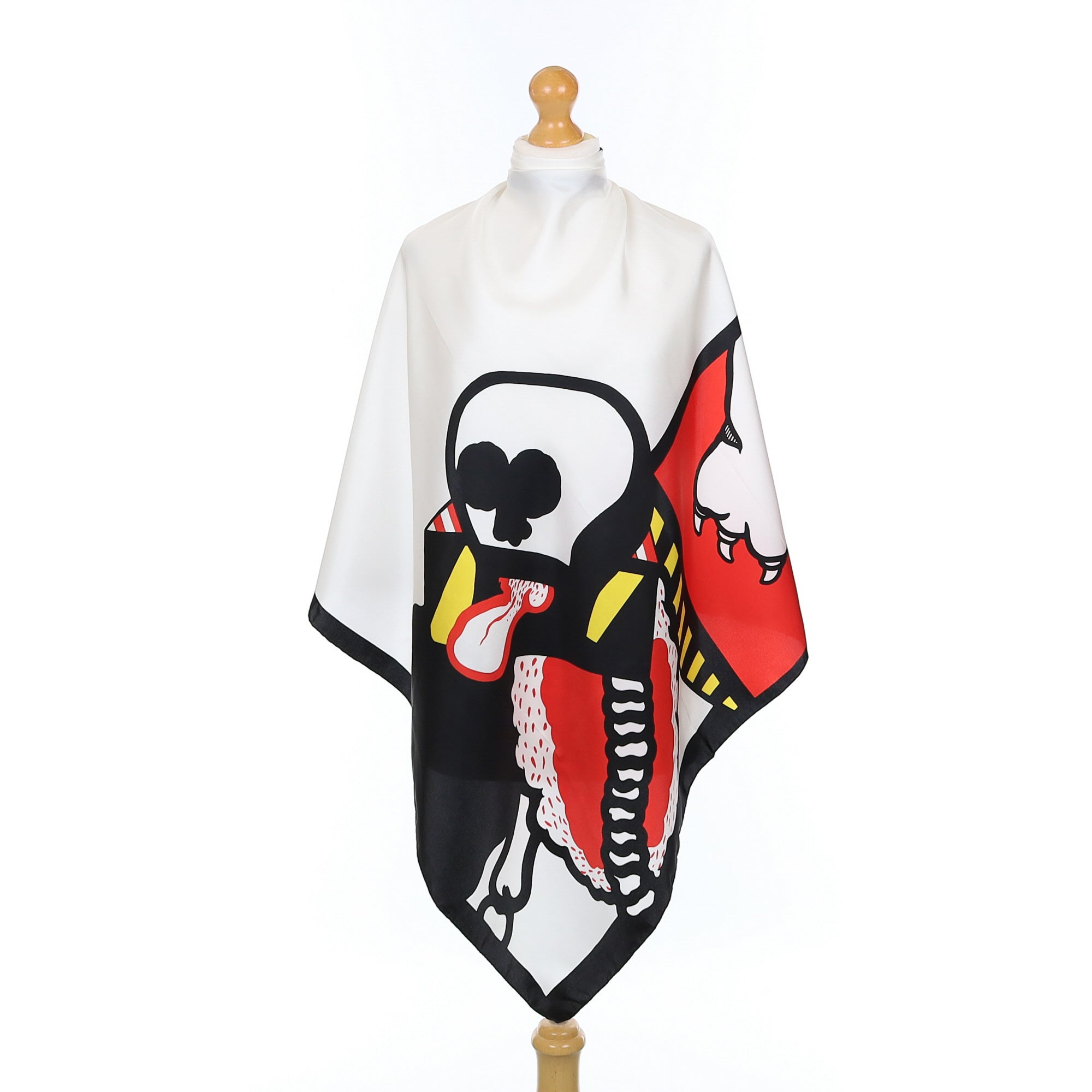 Unworn Antonio Dias Silk Scarf
