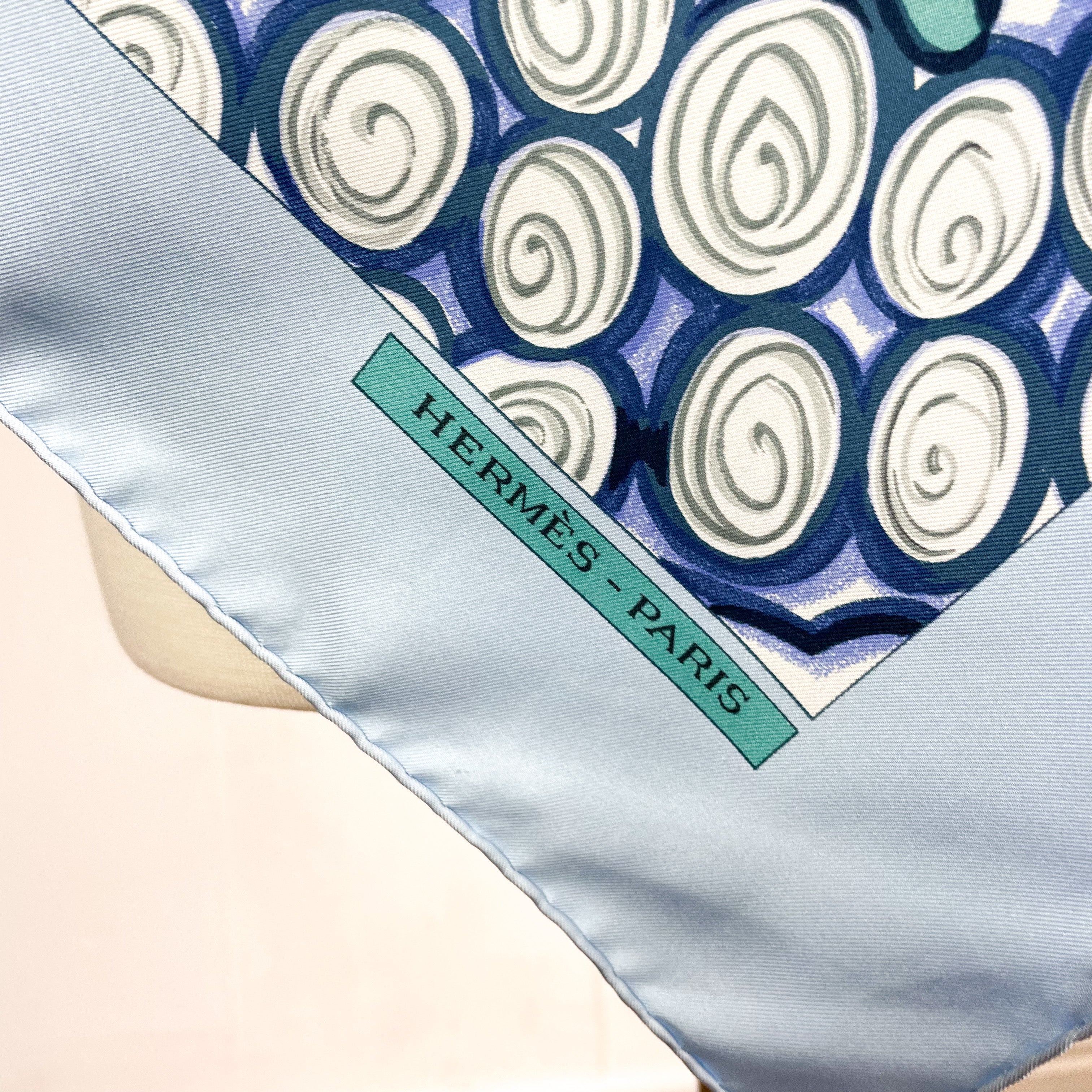 Boxed Hermes Ceramique Ottomane Designer Silk Scarf