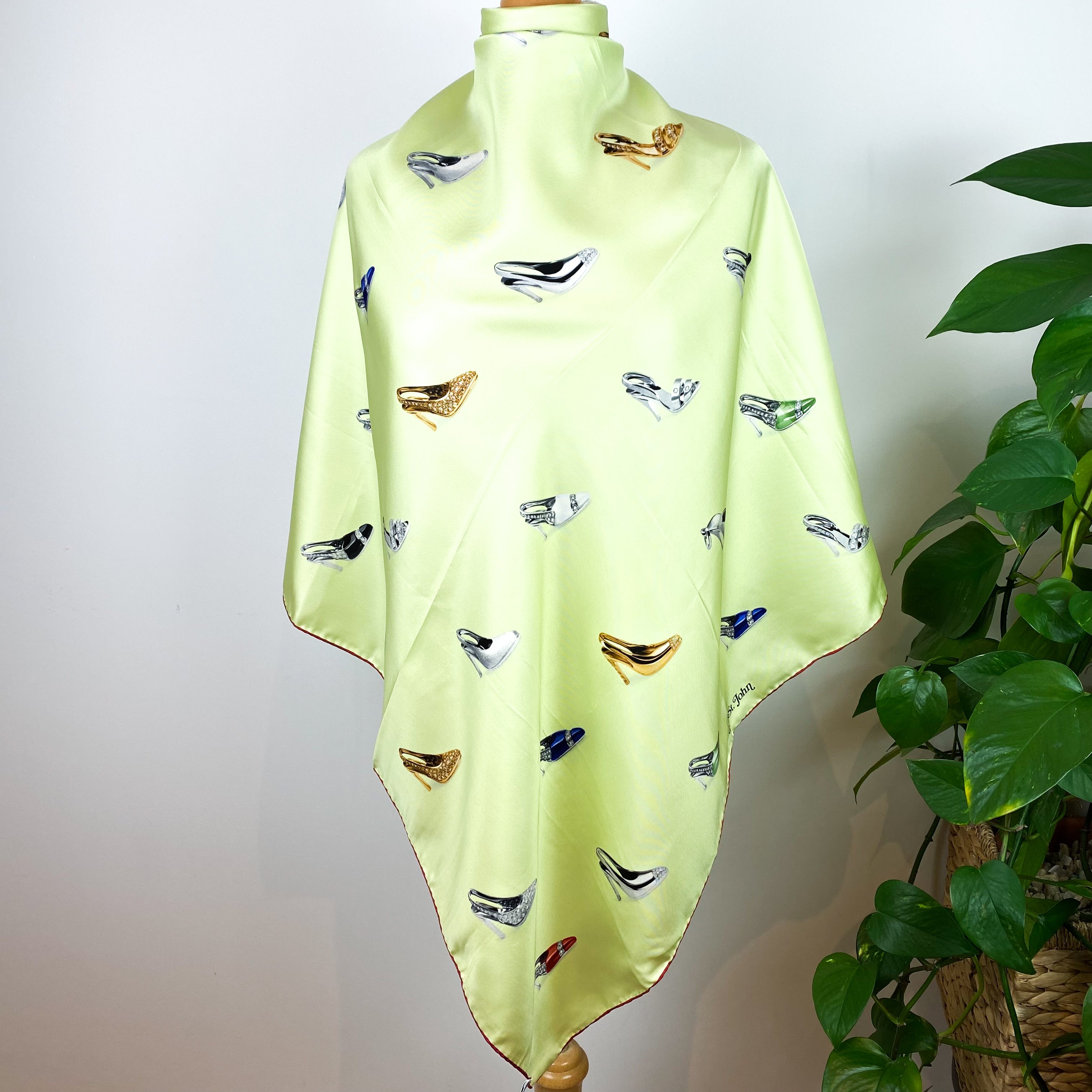 Alfieri & St.John Designer Silk Scarf