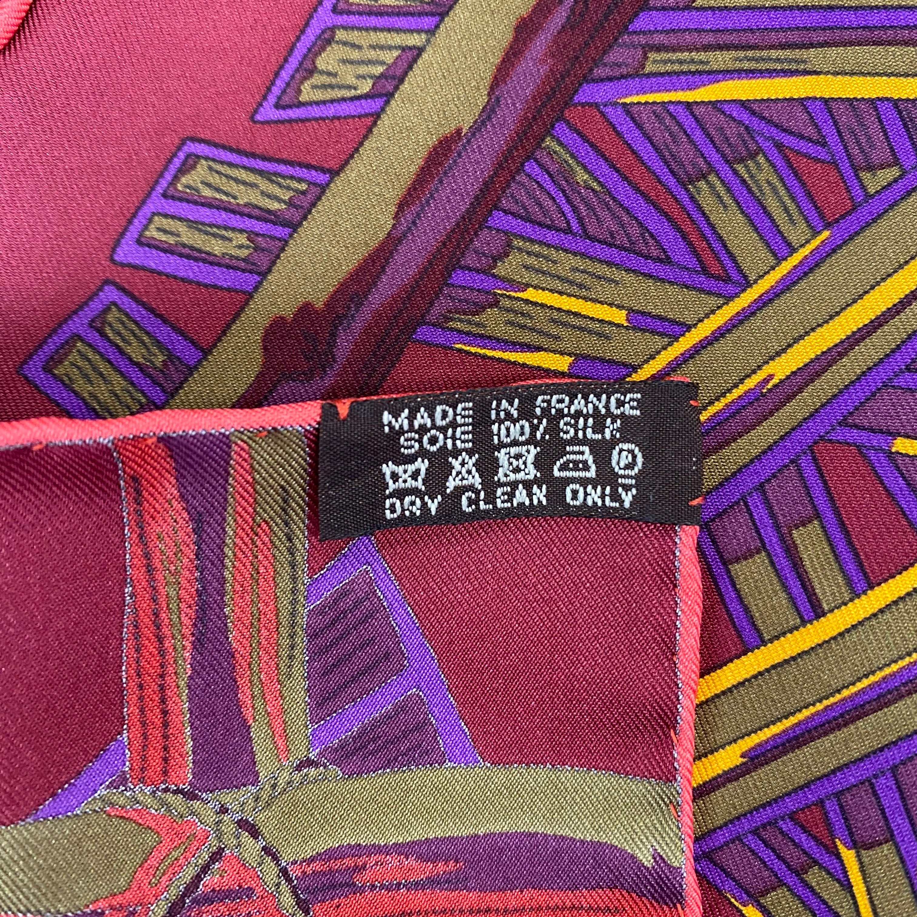 Pristine Boxed Hermès Mythes Et Métamorphoses Silk Scarf