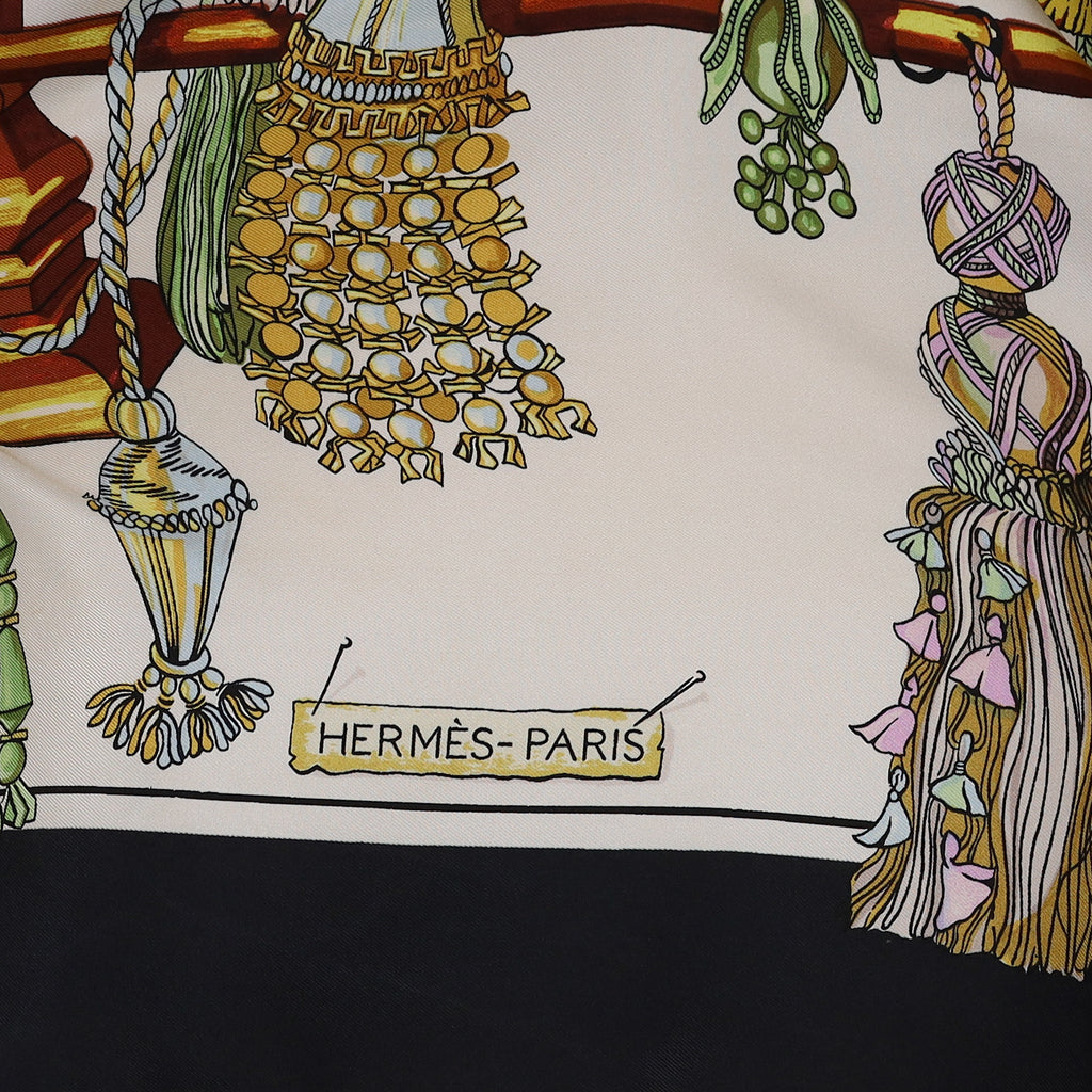Hermès Passementerie Silk Scarf